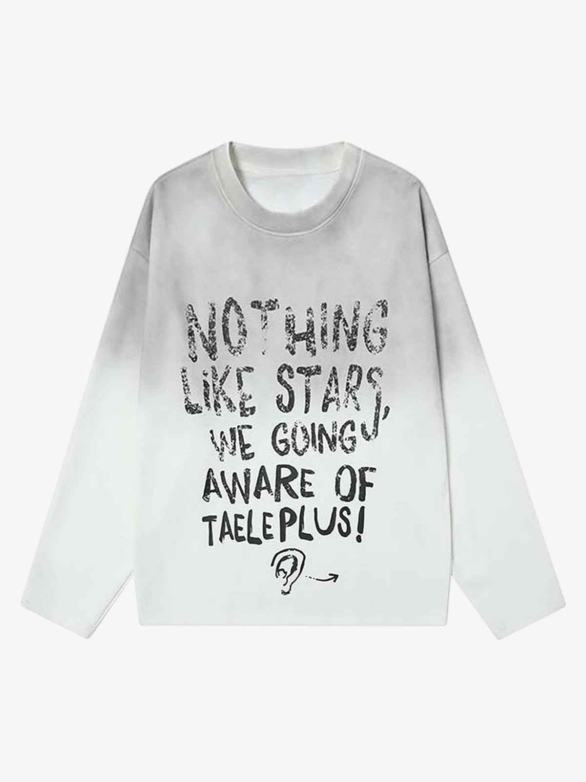 Long Sleeve Dirty Distressed