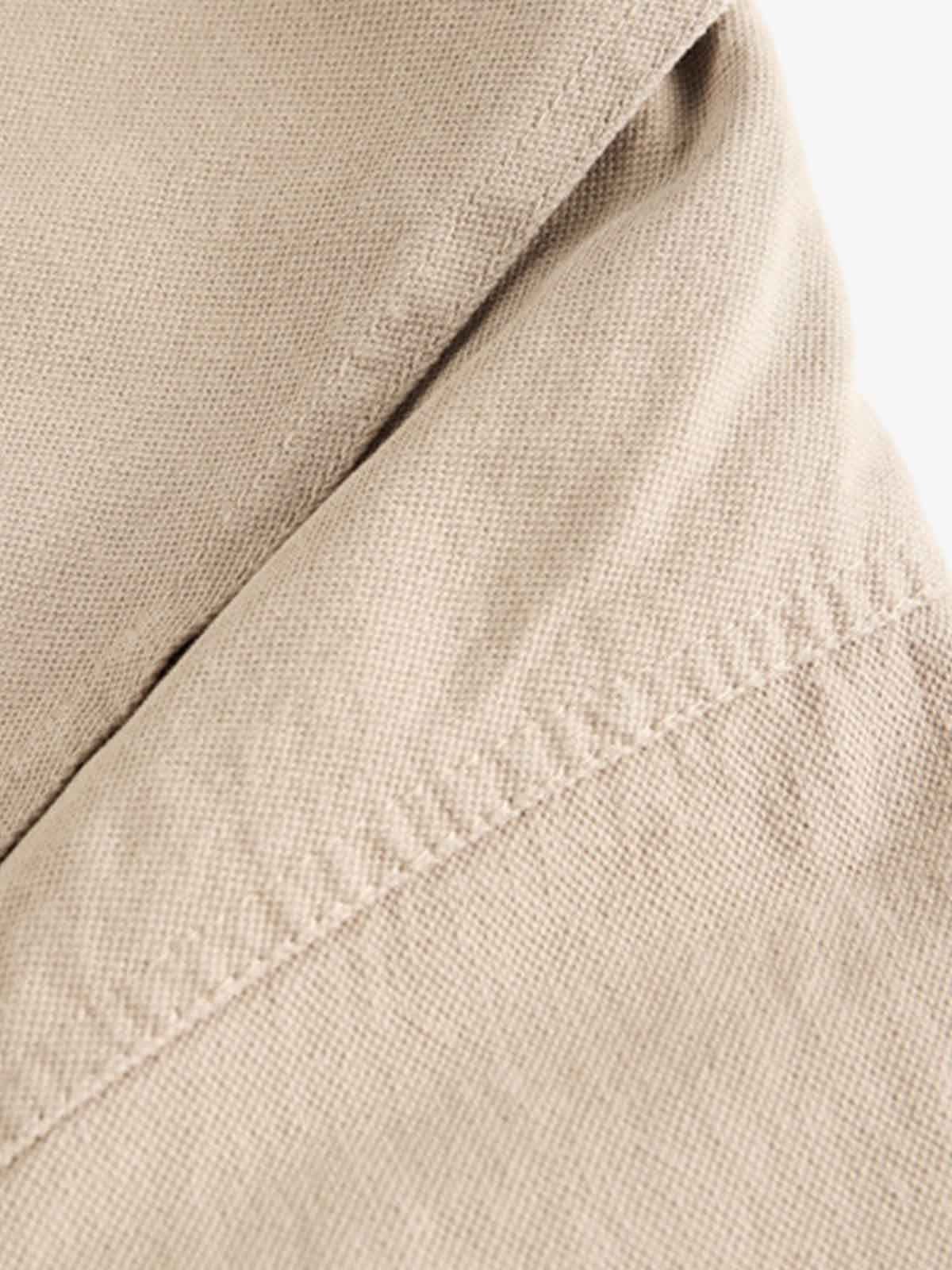 Zip Front Shirt Collar Boxy Jacket