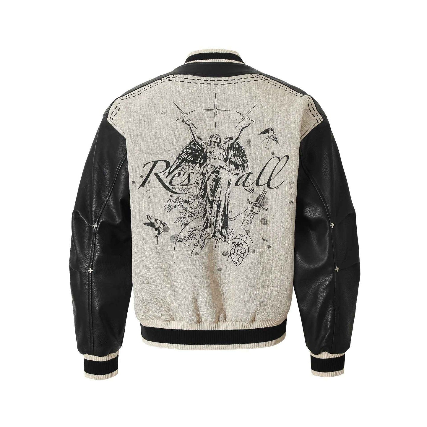 Street Art Graffiti | Leather Bomber Jacket