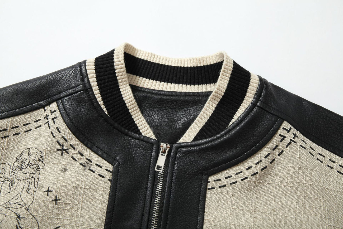 Street Art Graffiti | Leather Bomber Jacket