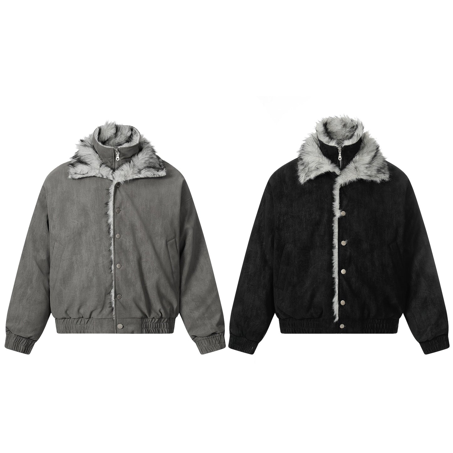 Patchwork Fur | Winter Stand Jacket