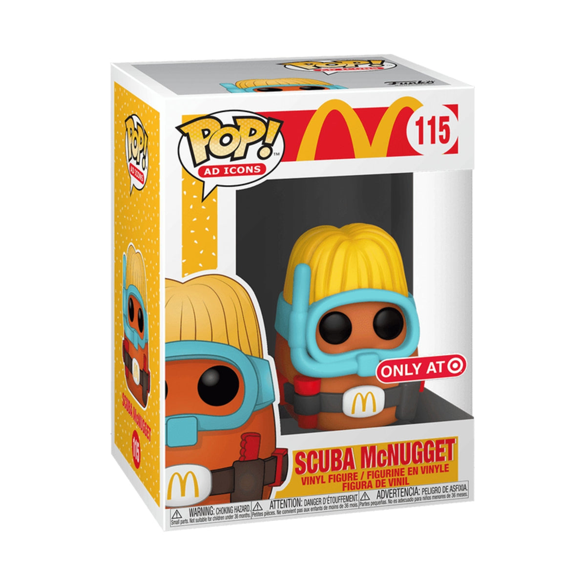Funko Pop Ad Icons: McDonald's - McNugget (Scuba) Funko Pop Figure