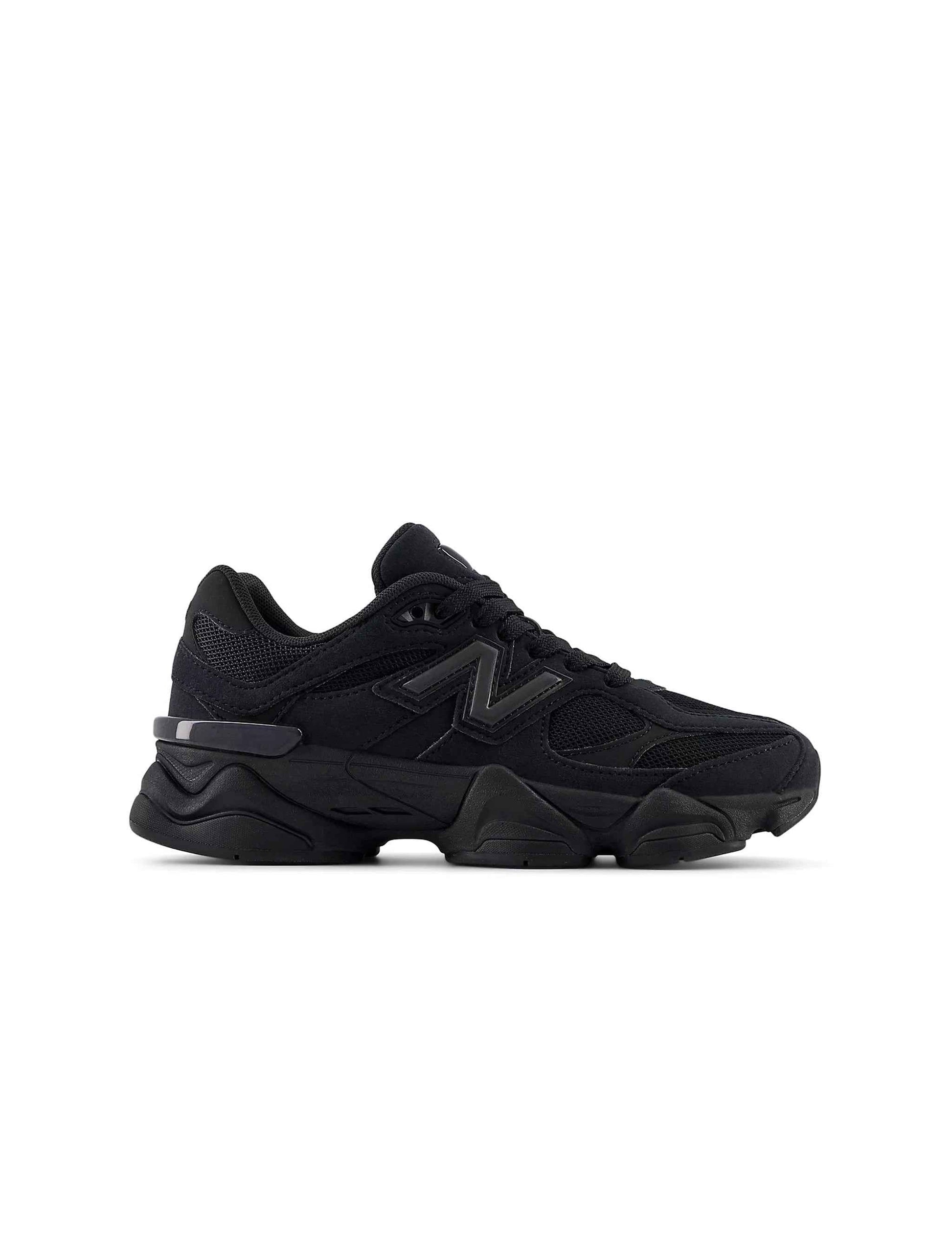 New Balance Big Kids 9060 Lifestyle Shoes  - Triple Black
