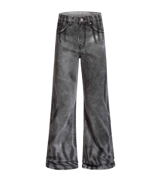 GREY VINTAGE FLARE DENIM