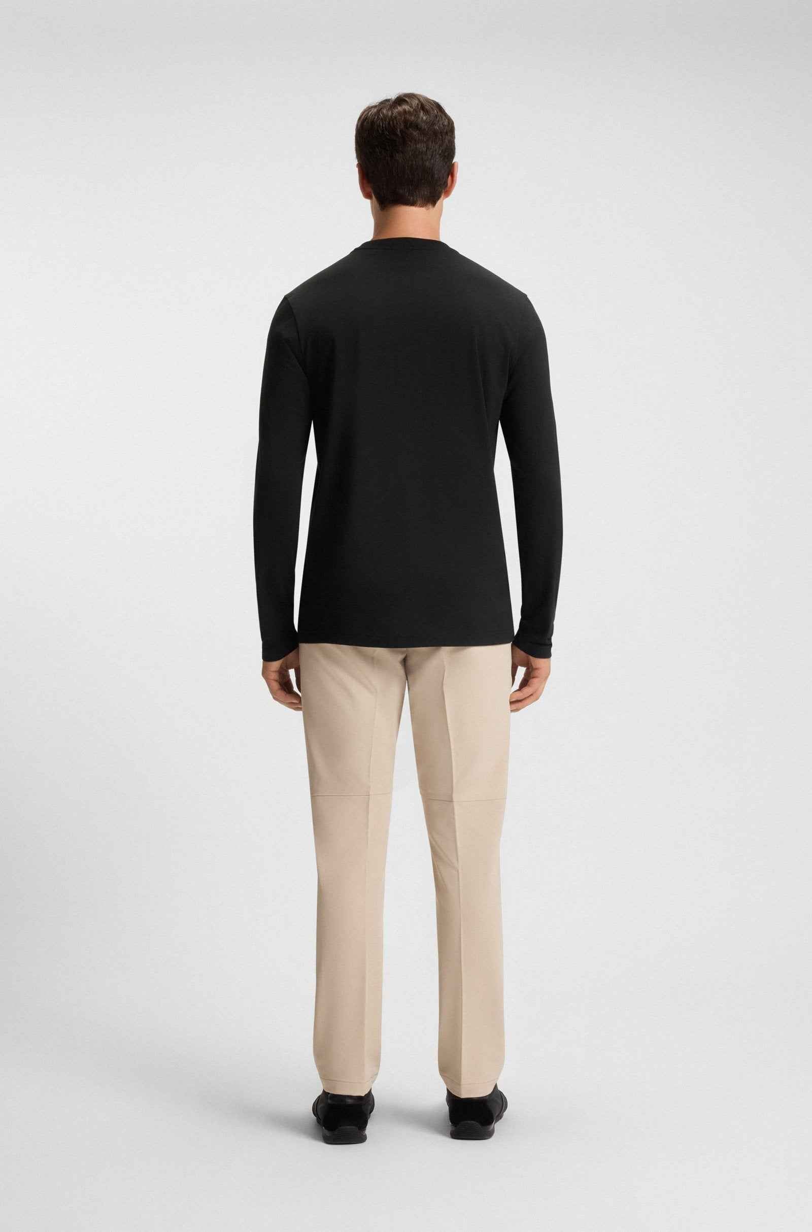 Boss Green Long Tee - Black