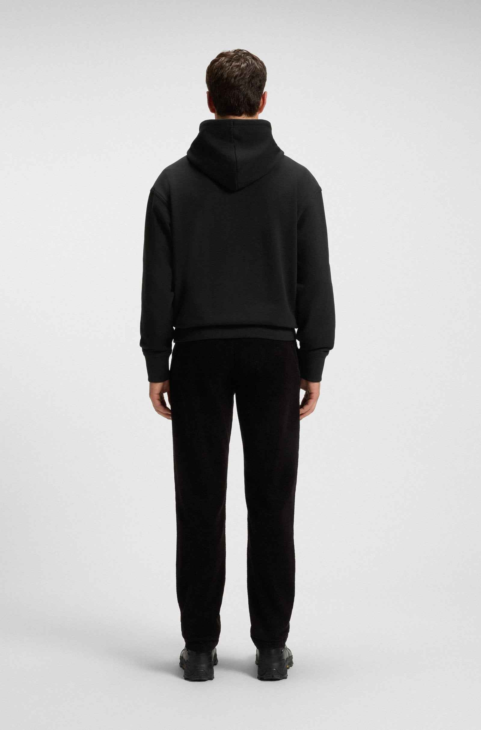 Boss Orange Wesmallhood Hoodie - Black