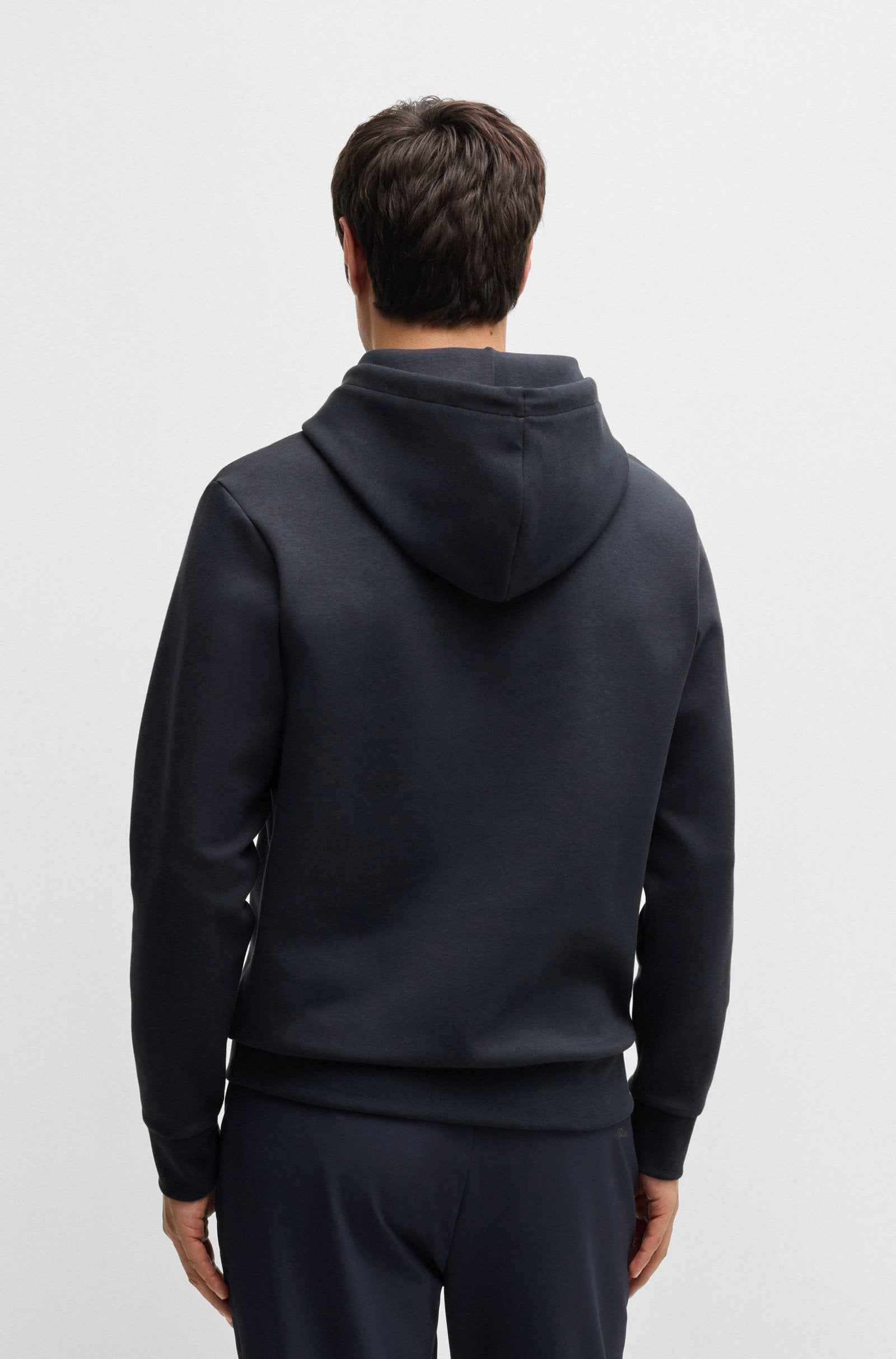 Boss Soody Tape Logo Hoodie - Navy