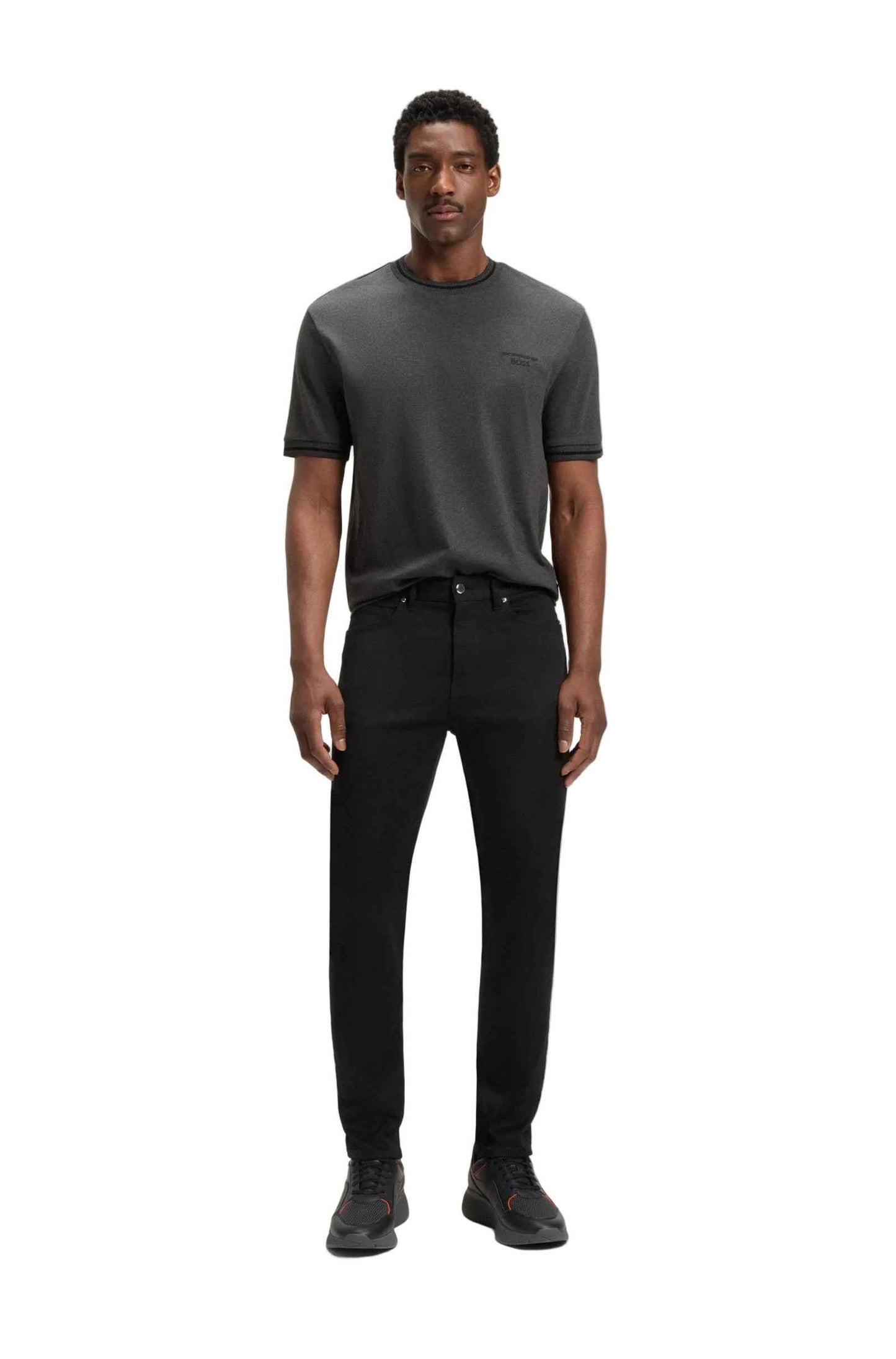 Hugo Boss x Porche C-Taut Tee - Charcoal