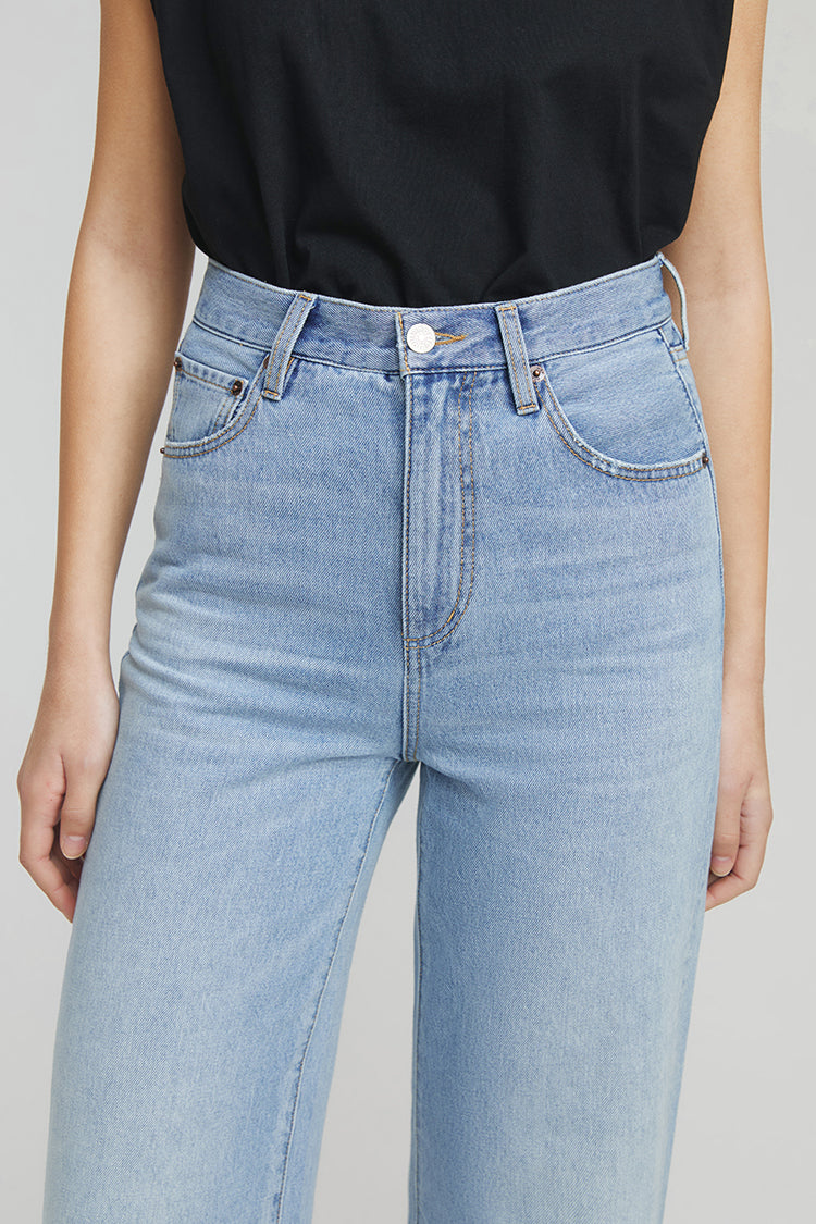 Coney Island Whitefish High Rise Wide Jeans HJ007 - JUSTLUXURY