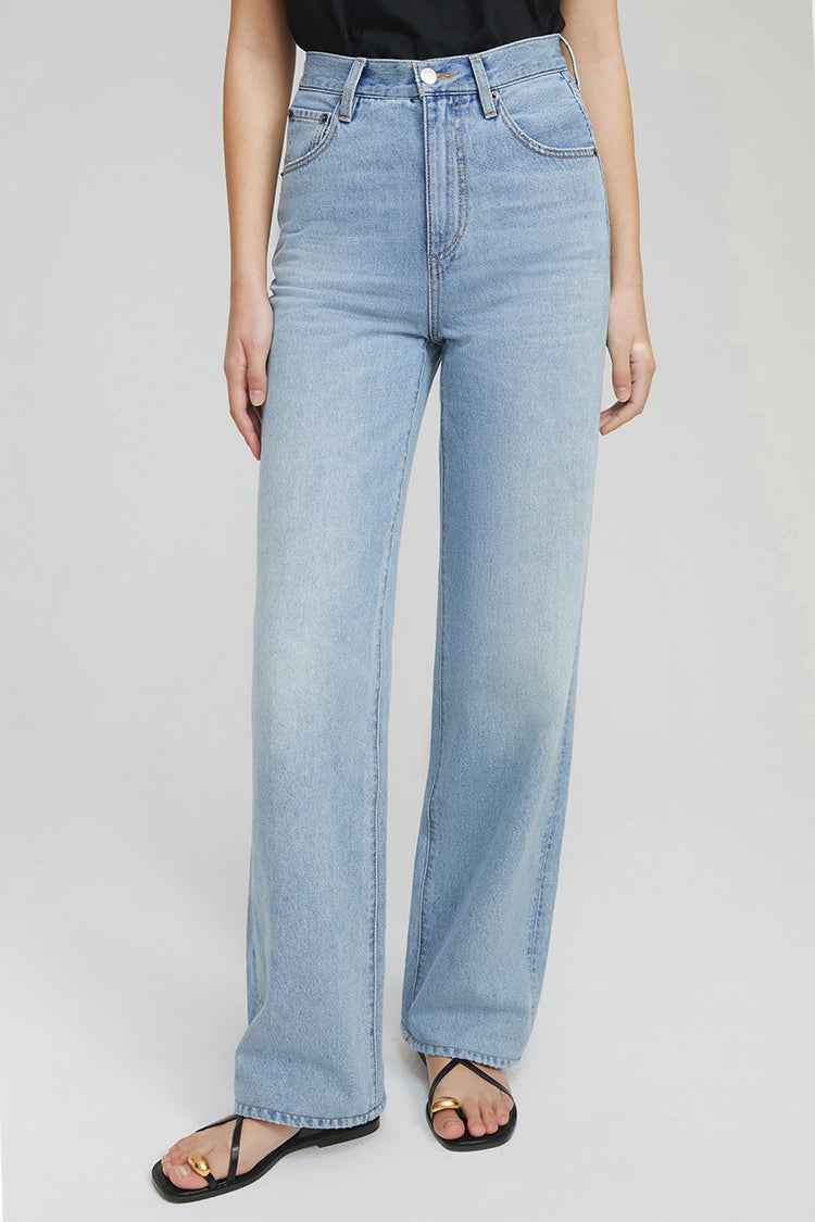 Coney Island Whitefish High Rise Wide Jeans HJ007