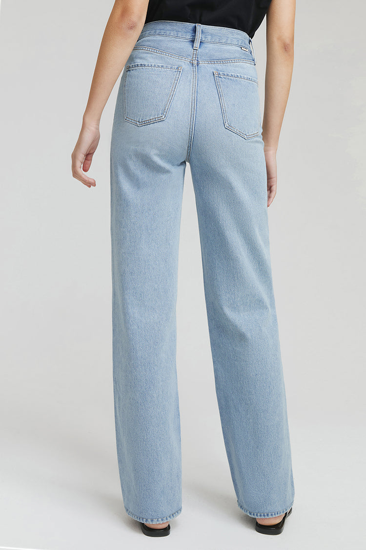 Coney Island Whitefish High Rise Wide Jeans HJ007 - JUSTLUXURY
