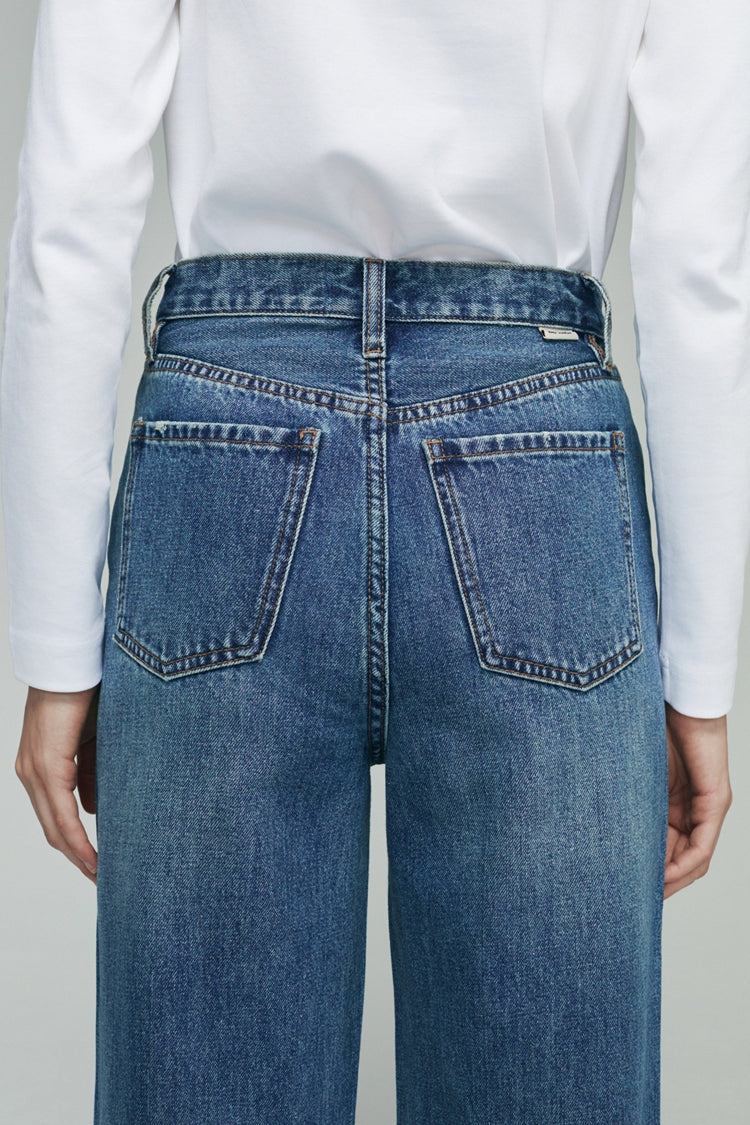 Coney Island Whitefish High Rise Wide Jeans HJ007 - JUSTLUXURY