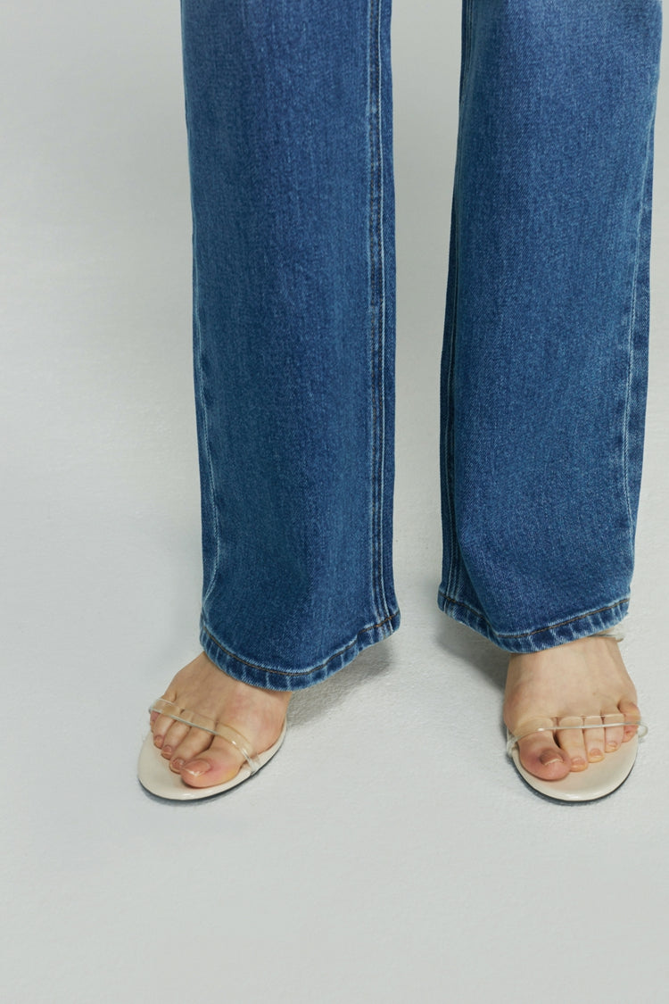 Barbara High Rise Bootcut Jeans HJ004 - JUSTLUXURY