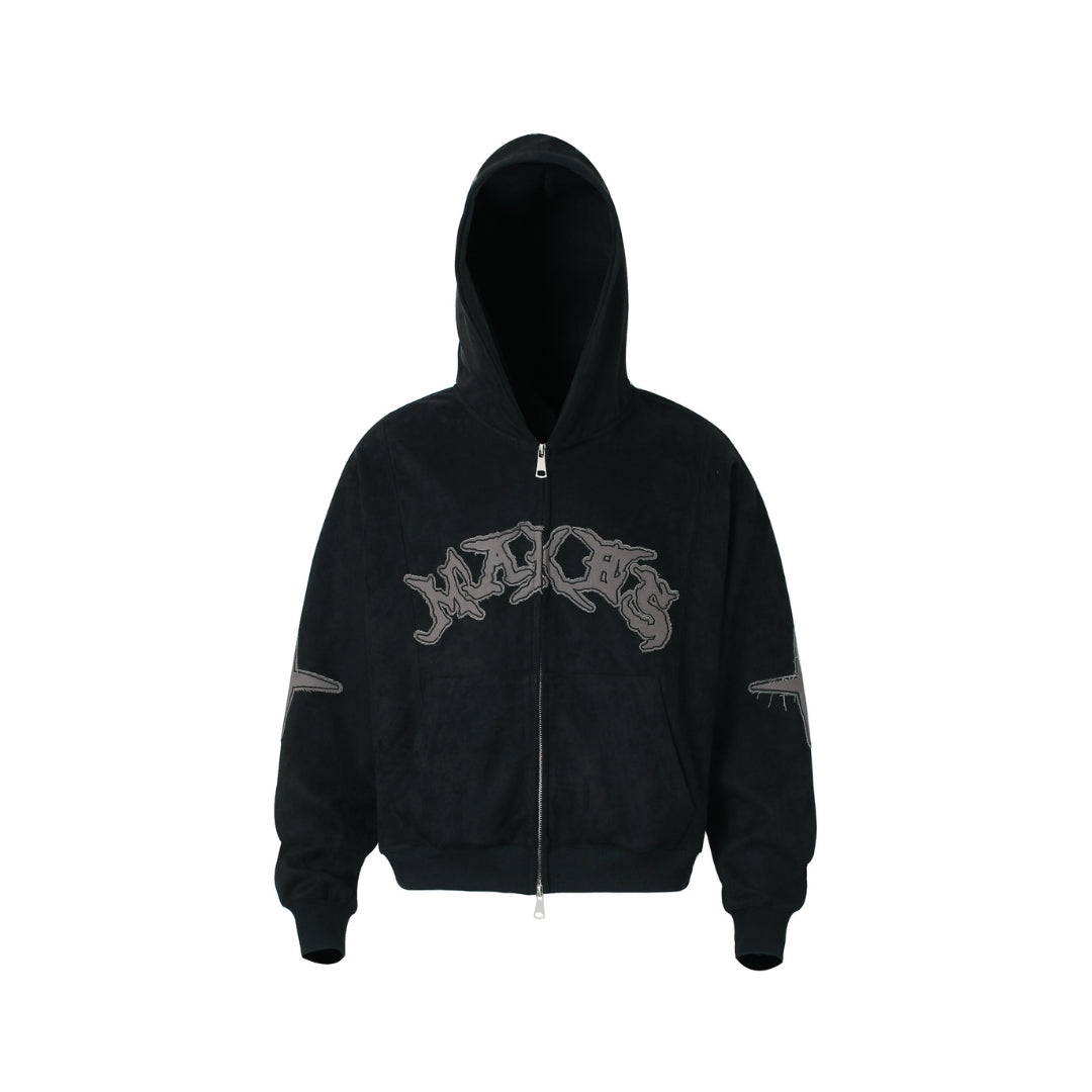 Ravencore Embroidered Zip Hoodie