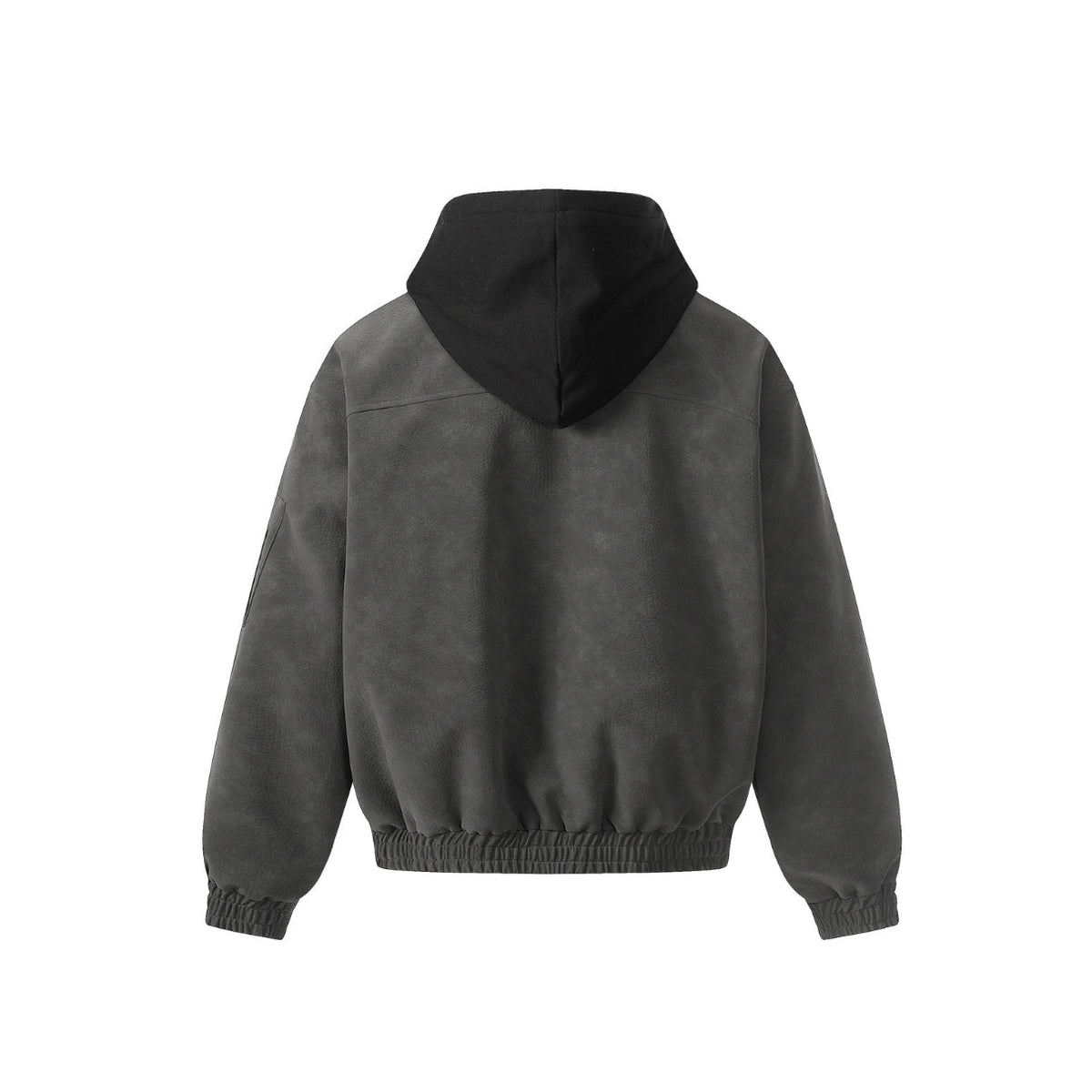 Ironcrest Hooded Leather Jacket