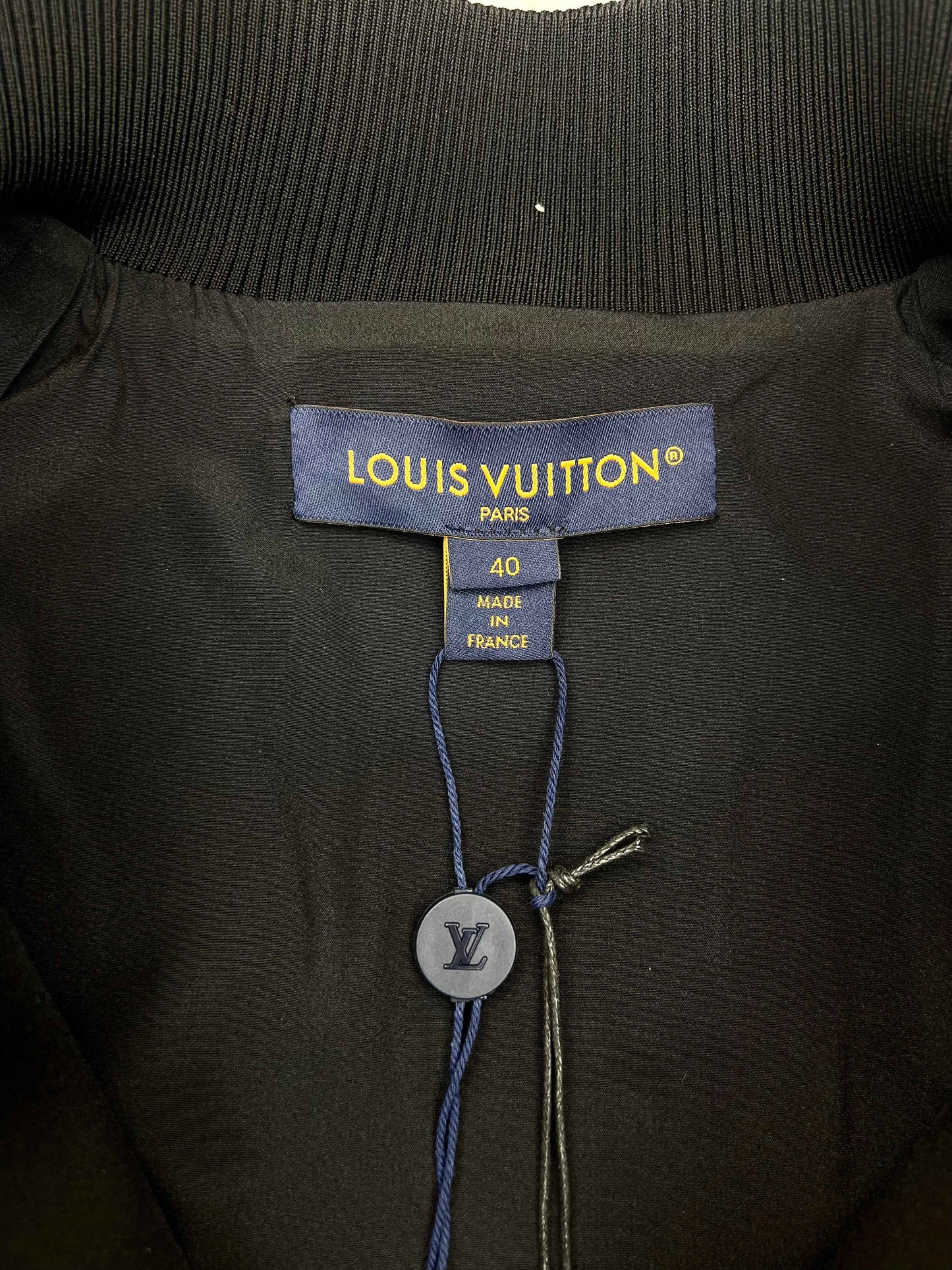 LOUIS VUITTON MONOGRAM ZIP-UP JOGGING JACKET