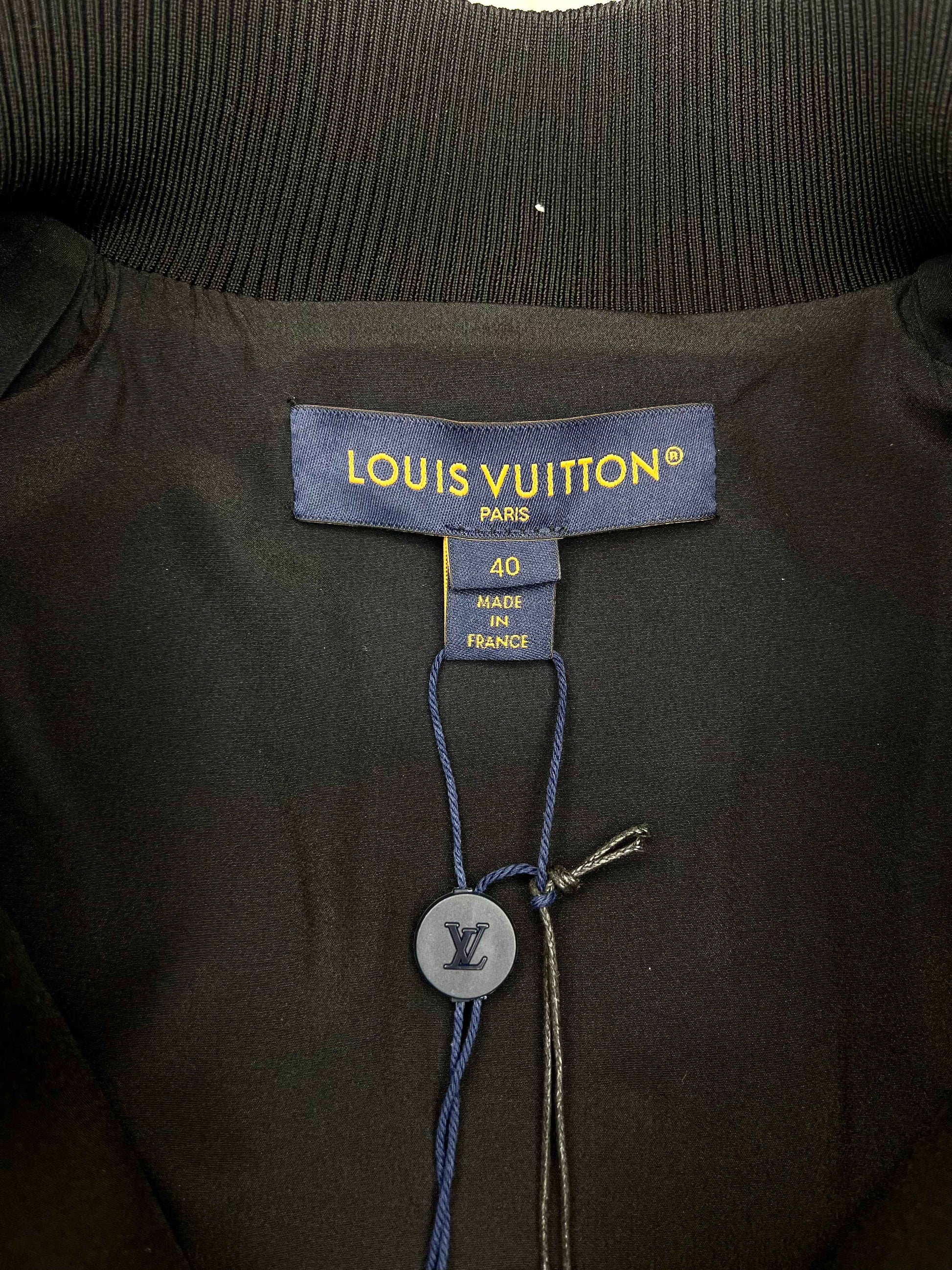 LOUIS VUITTON MONOGRAM ZIP-UP JOGGING JACKET