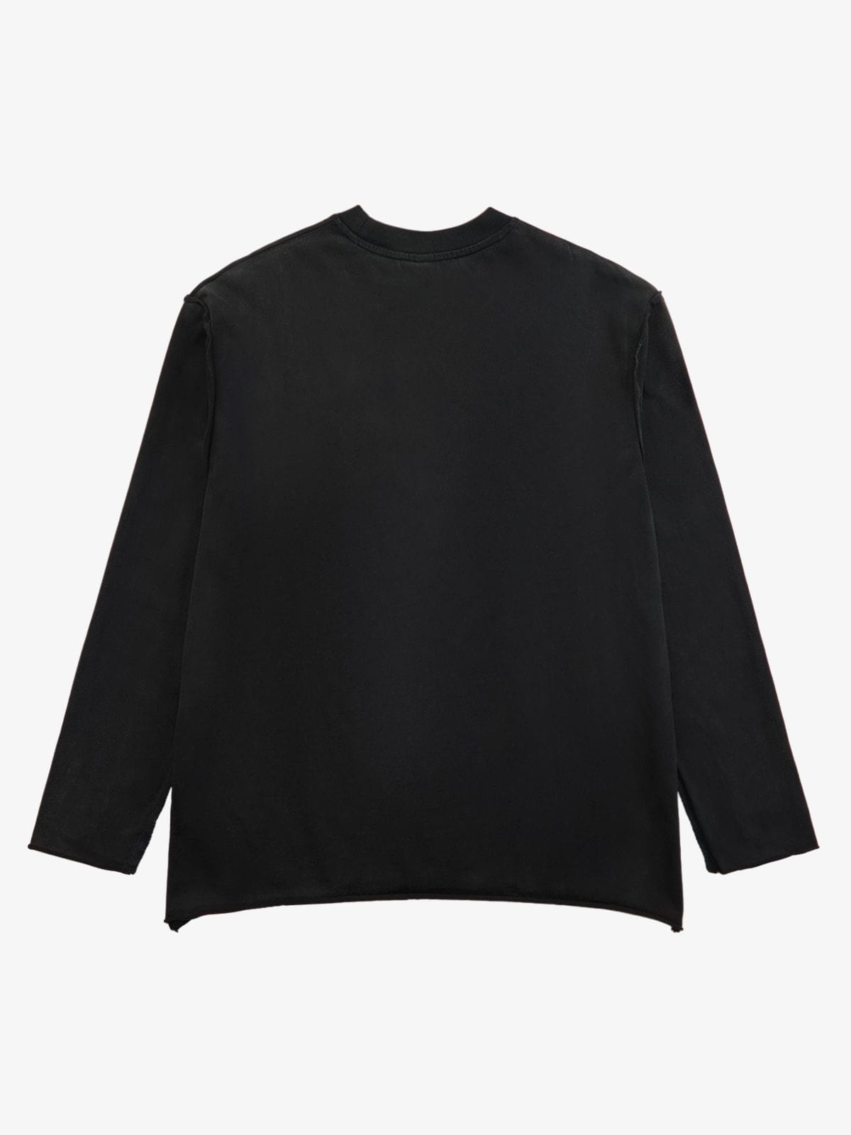 Long Sleeve Washed Edge