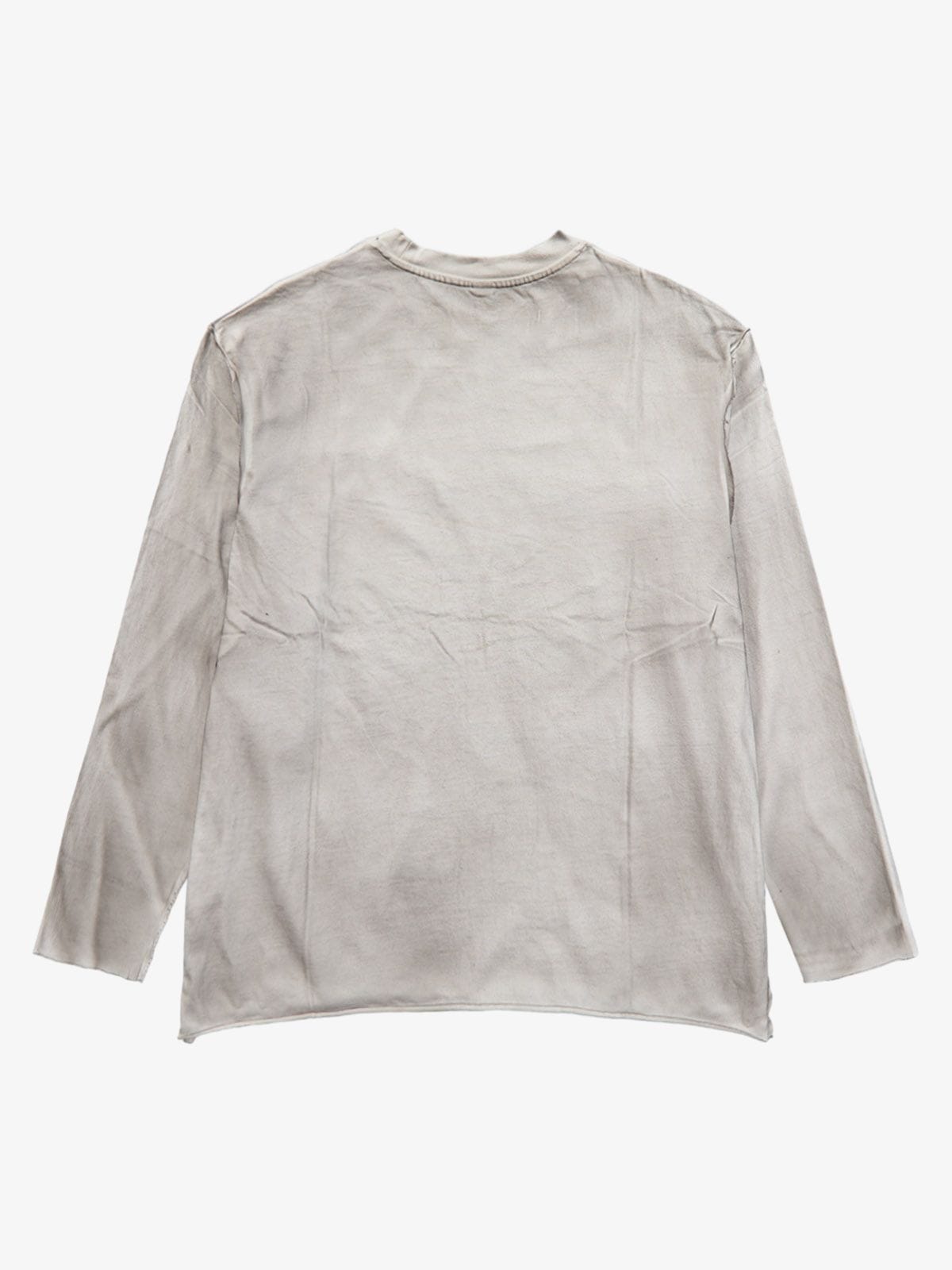 Long Sleeve Washed Edge