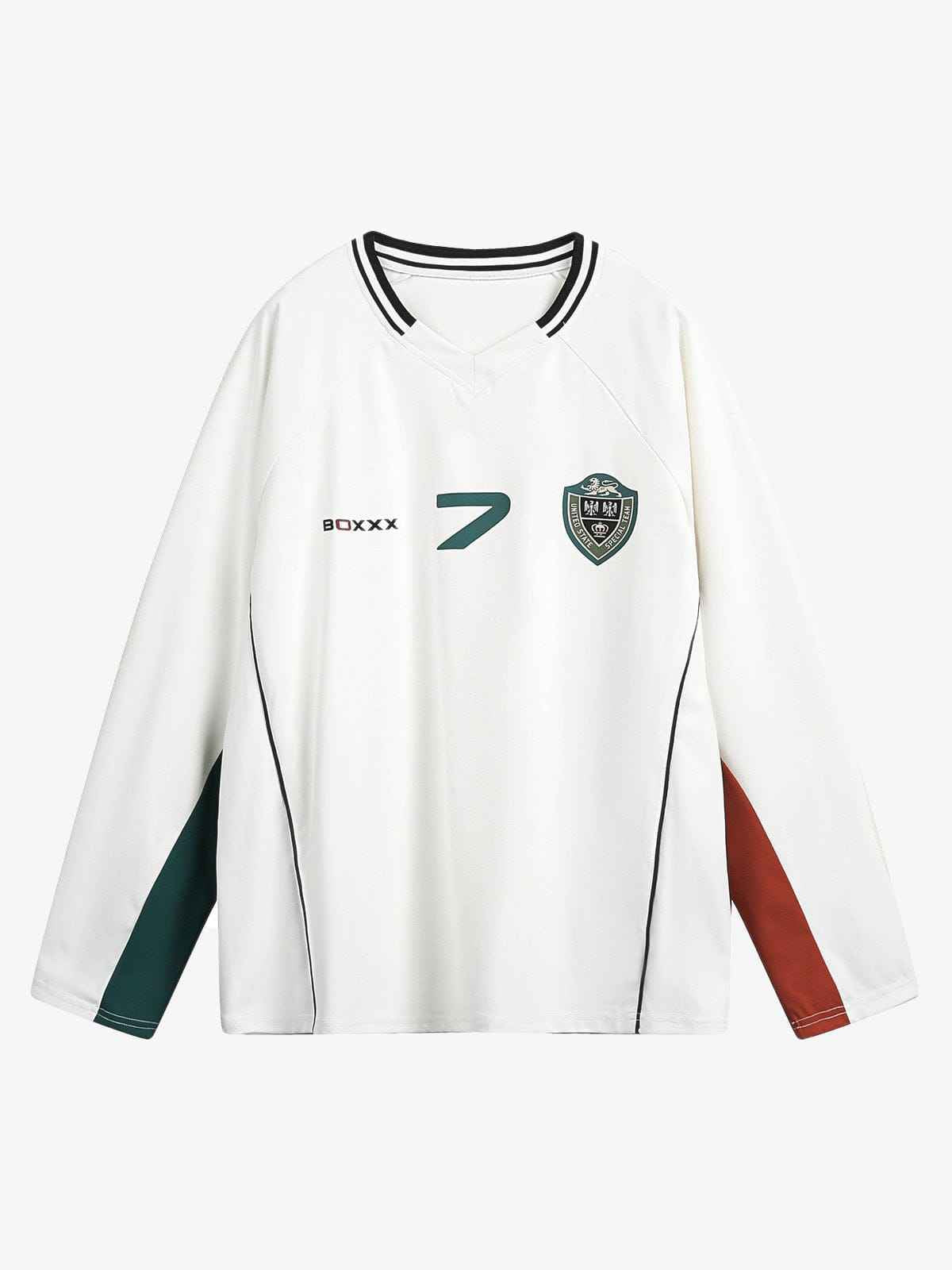 Long Sleeve Color Stitch
