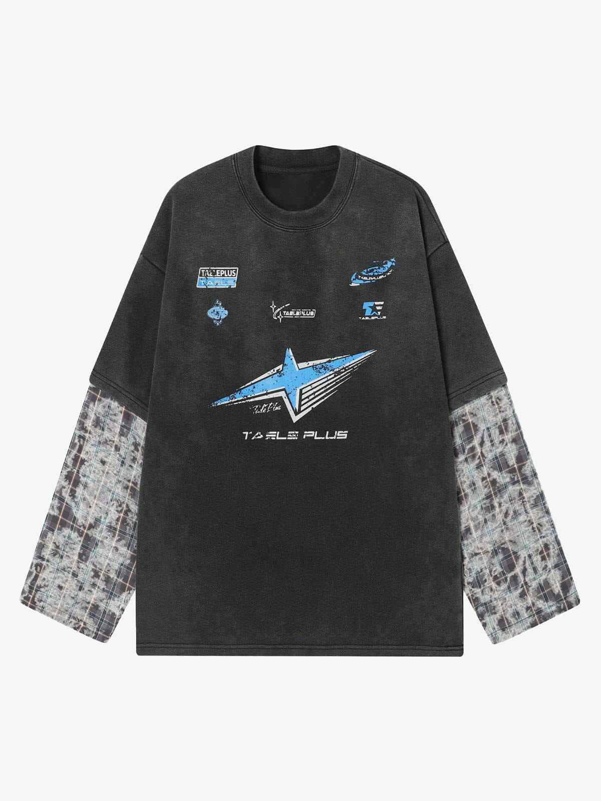 Long Sleeve Washed Racing