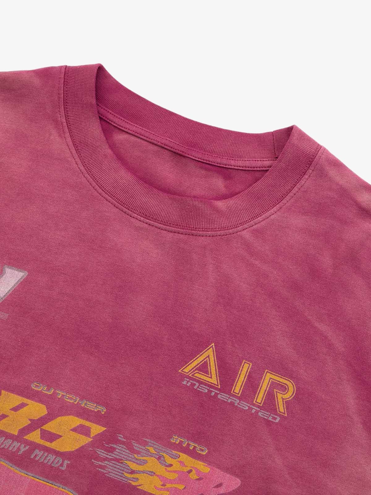Long Sleeve Washed Edge