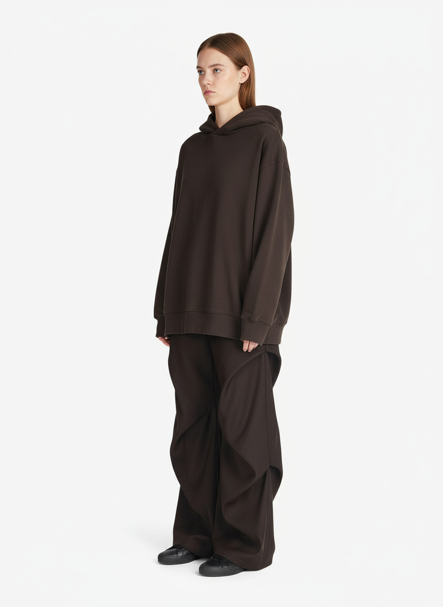 Woven Retro Cleanfit Pleated Drape Pants - Luxuryurbanwear