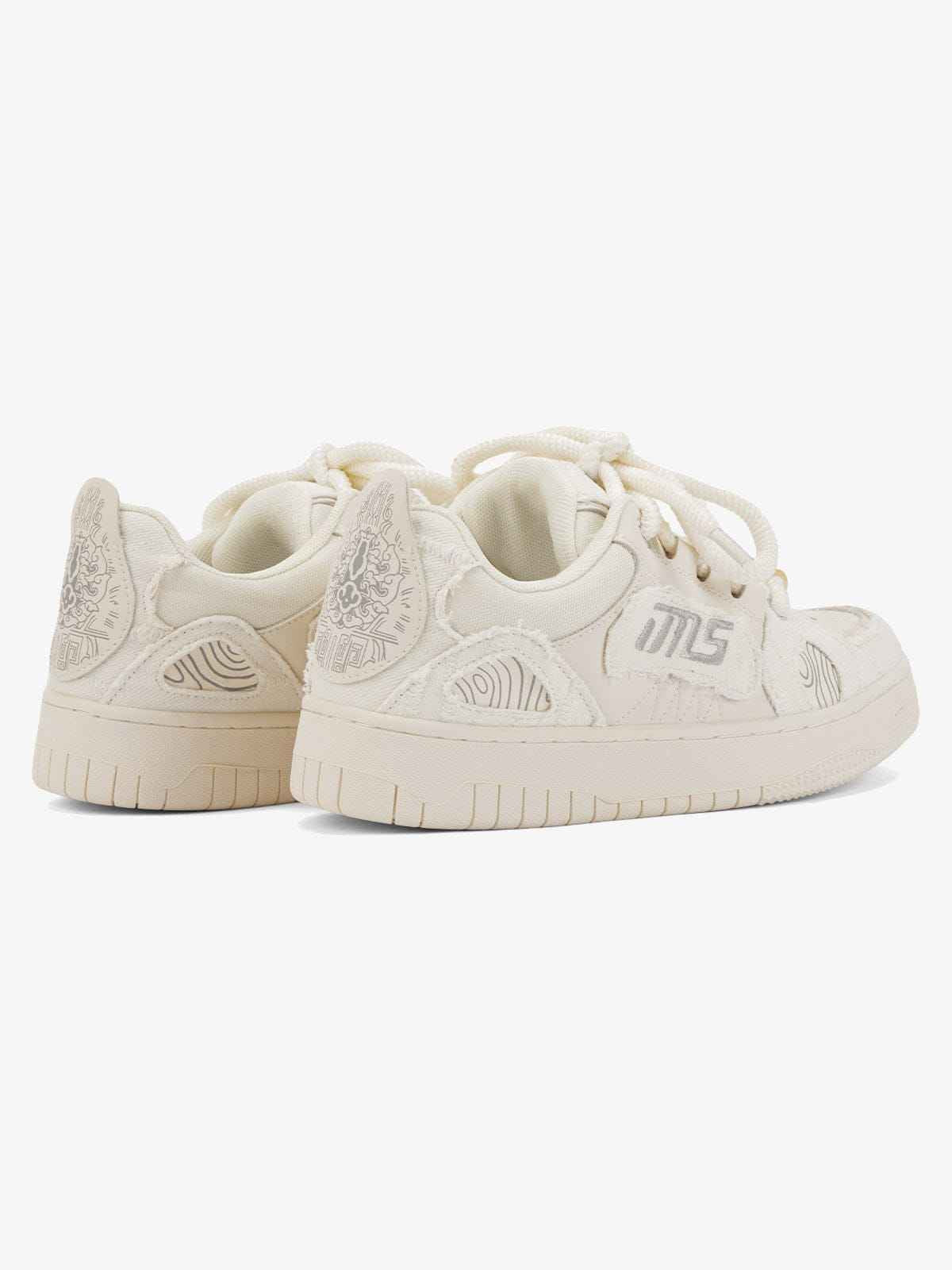Sneakers Embroidered Letter