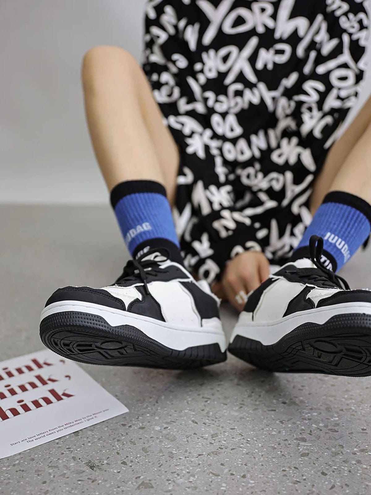 Sneakers High Street Black