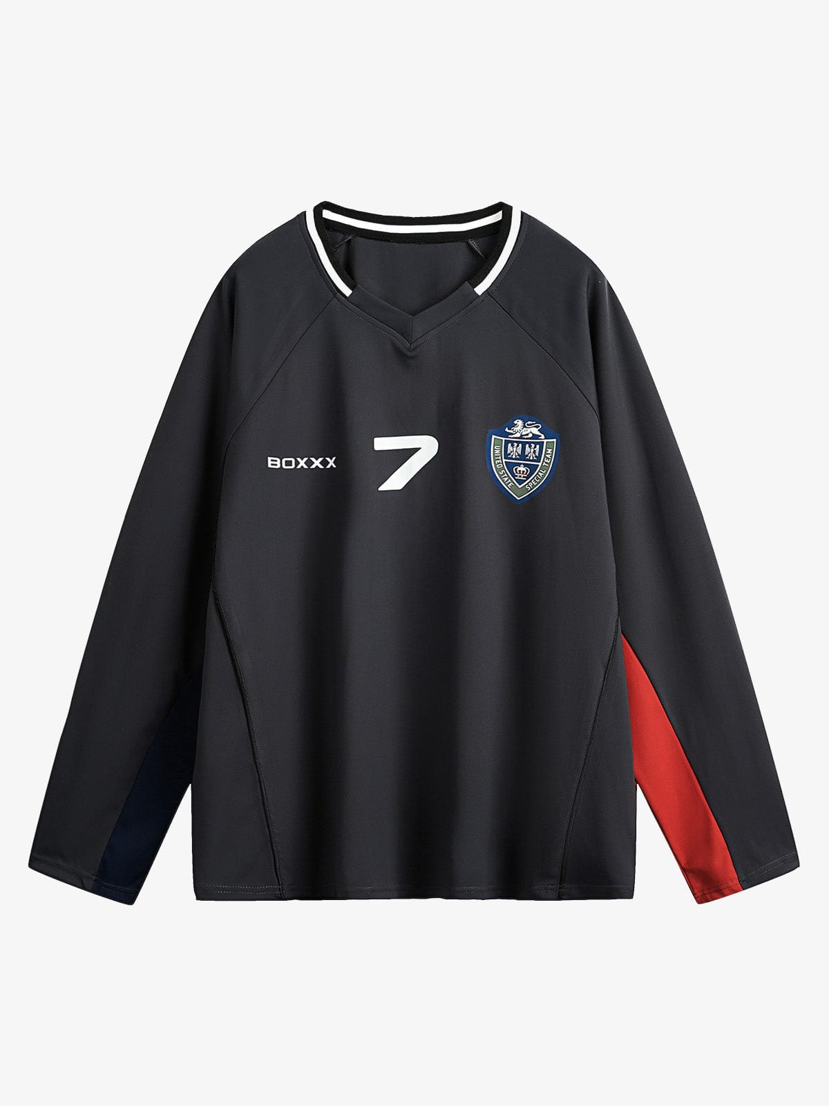 Long Sleeve Color Stitch