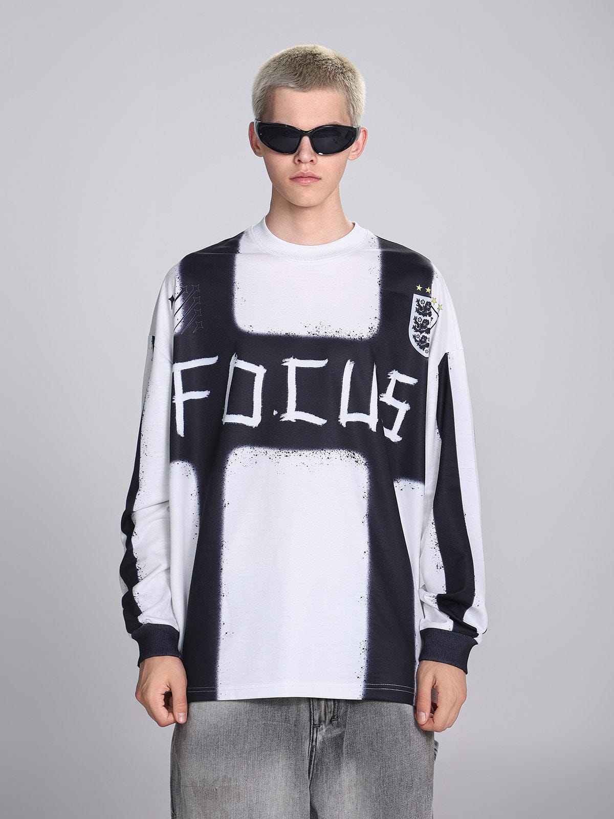 Long Sleeve Color Contrast