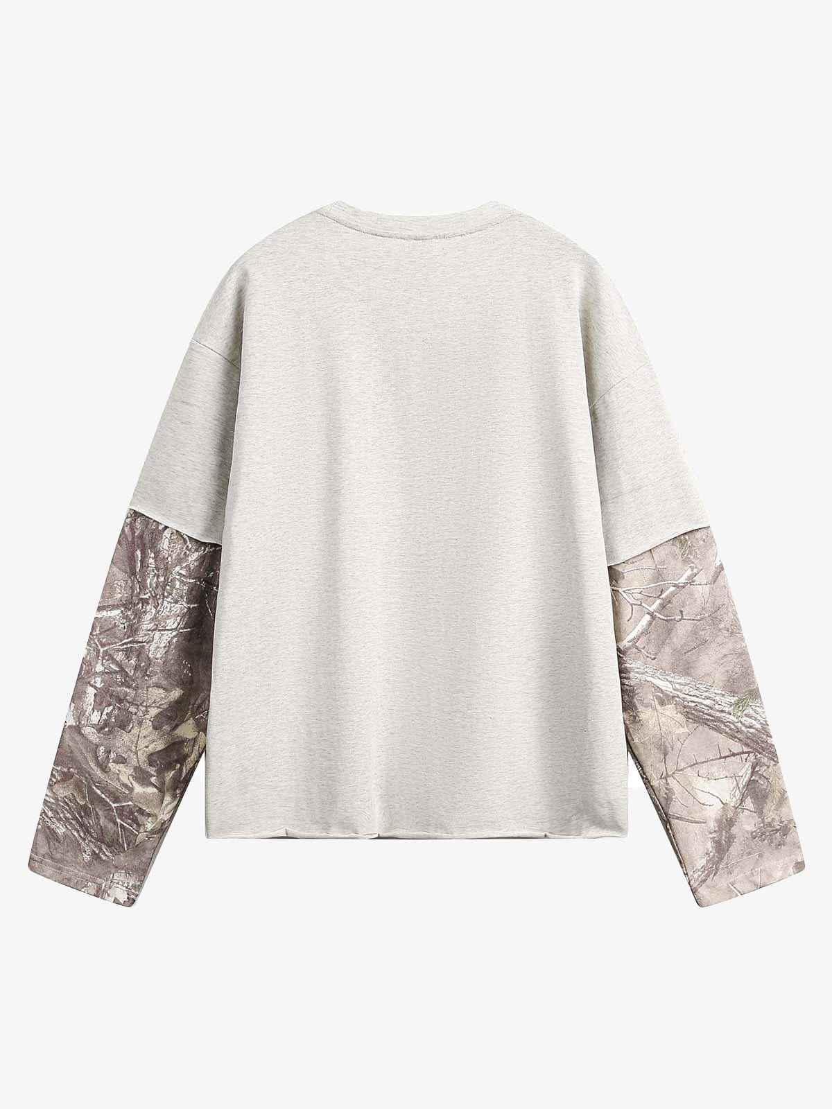Long Sleeve Layered Print
