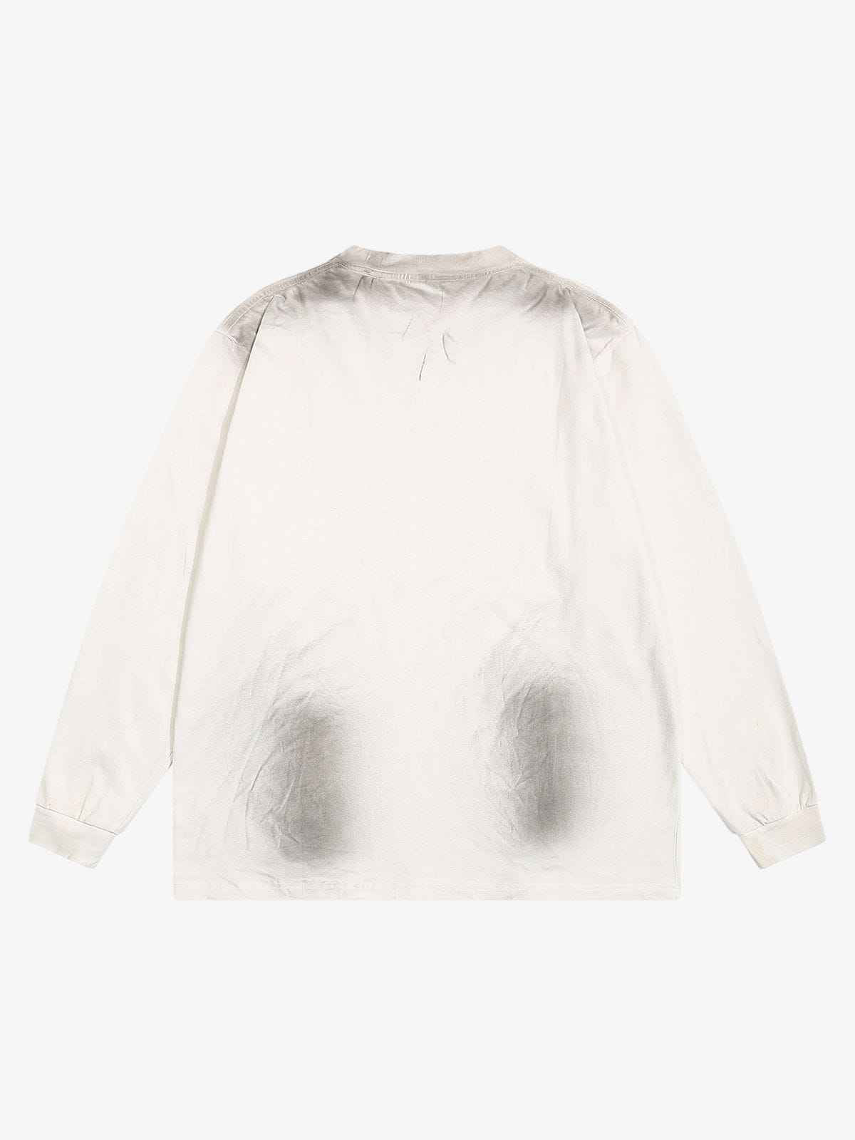Long Sleeve Distressed Hole