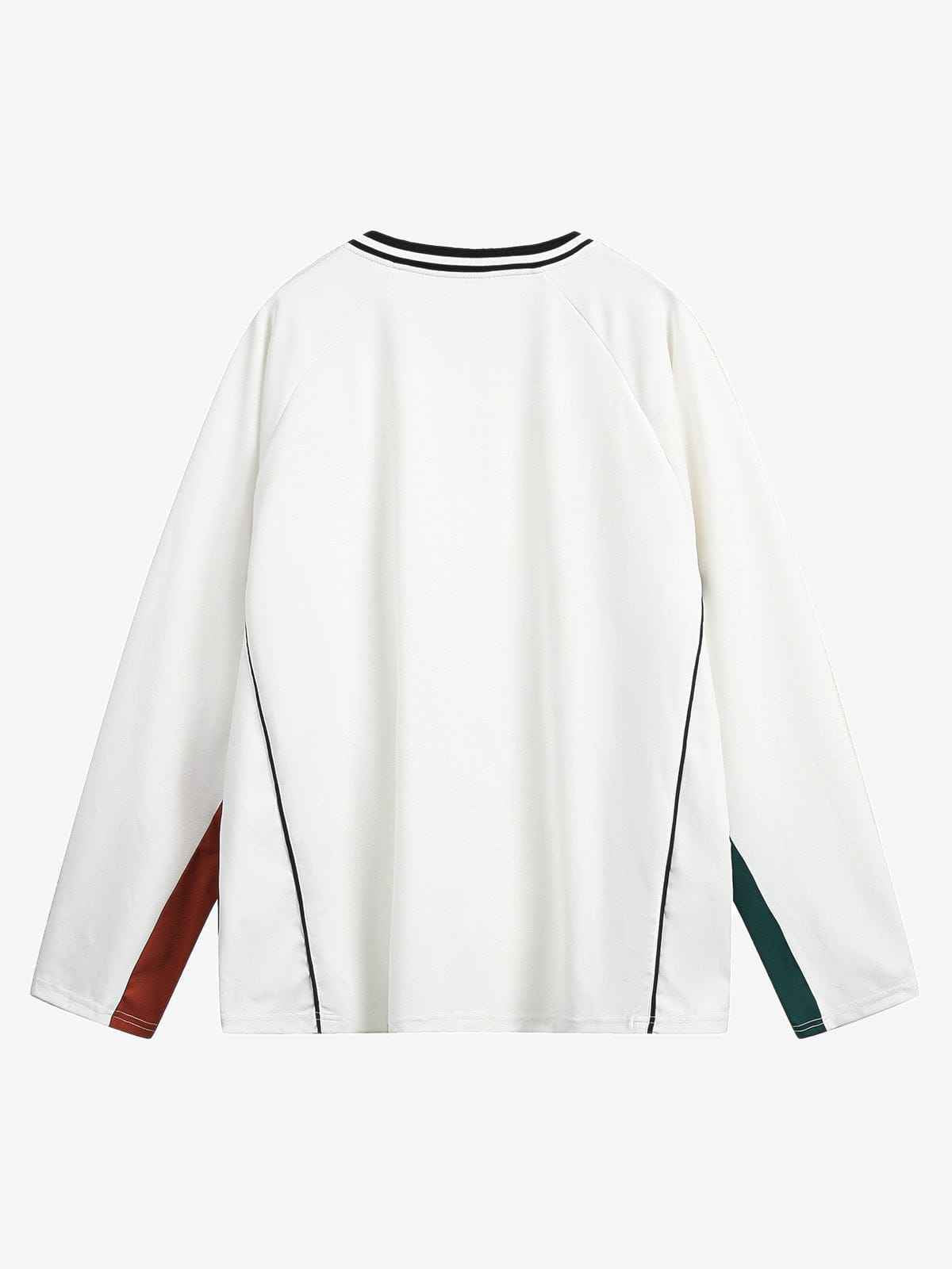 Long Sleeve Color Stitch