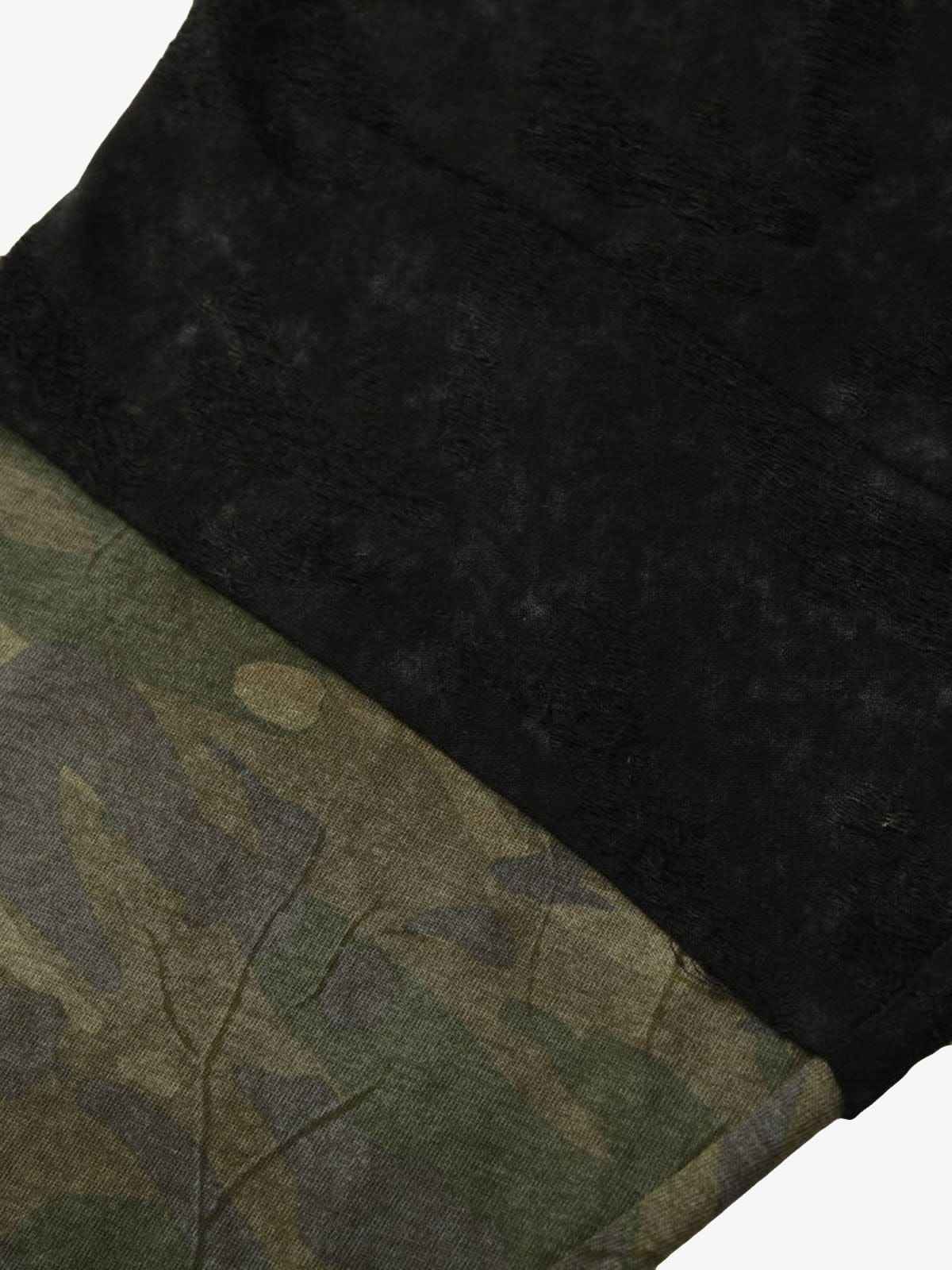 Long Sleeve Camo Splice