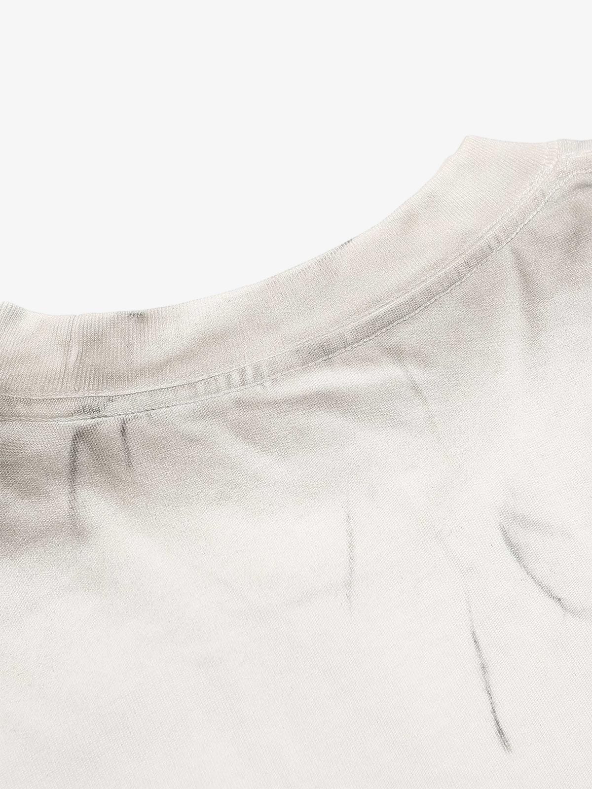 Long Sleeve Distressed Hole