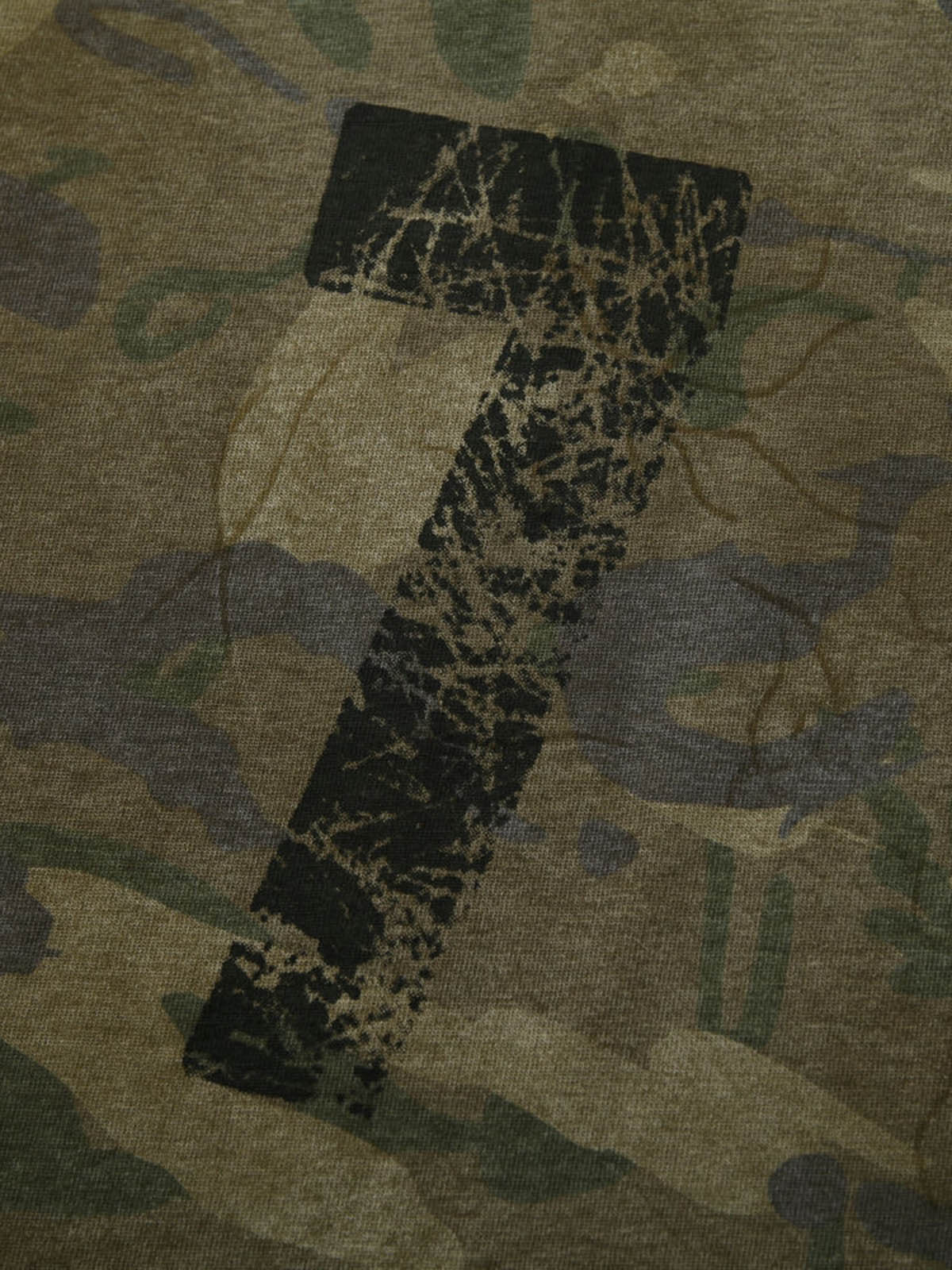 Long Sleeve Camo Splice