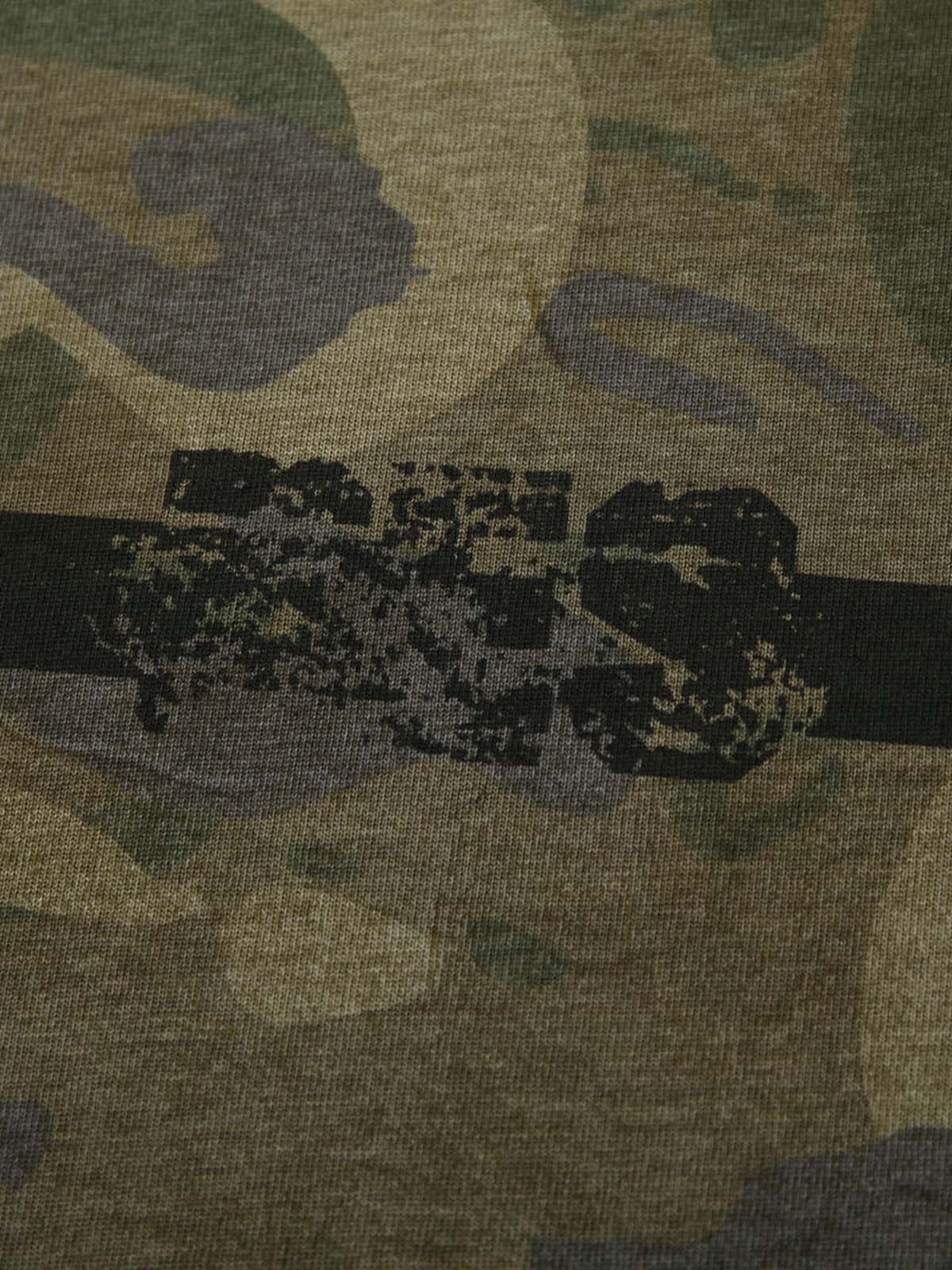 Long Sleeve Camo Splice