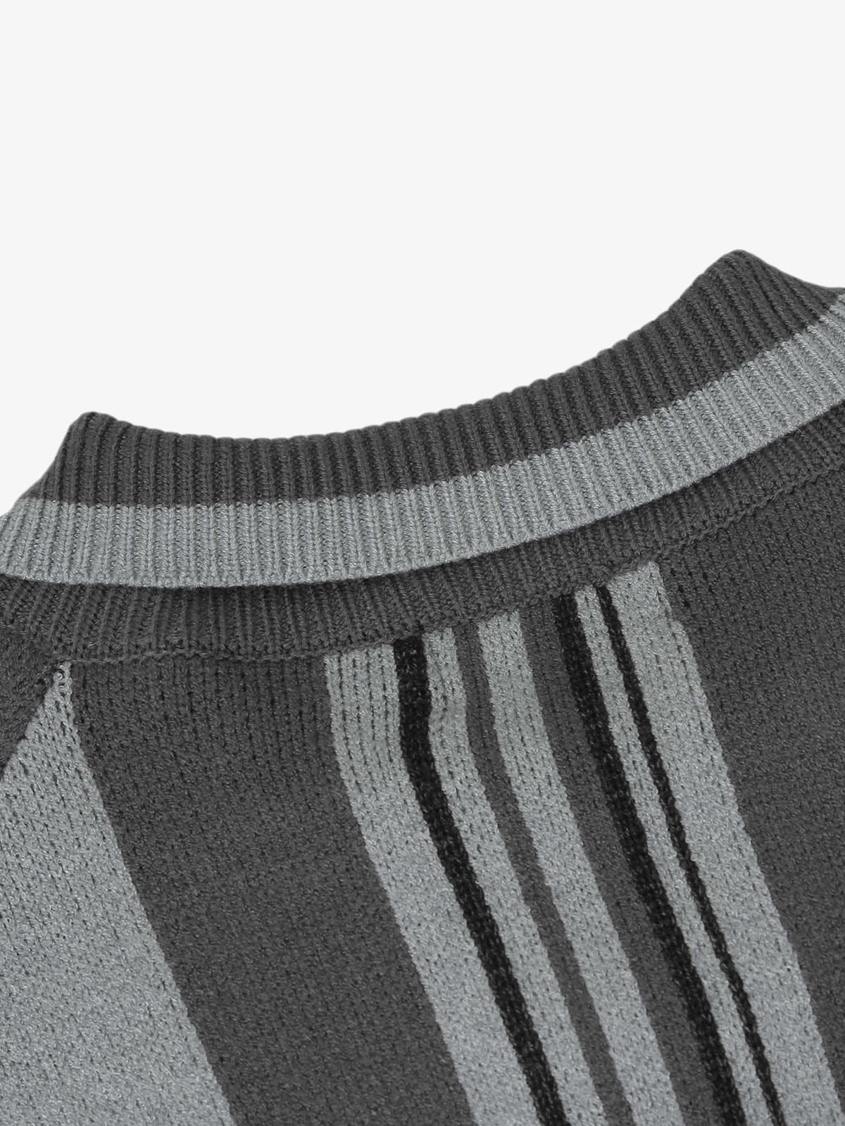 Sweat Striped Embroidery