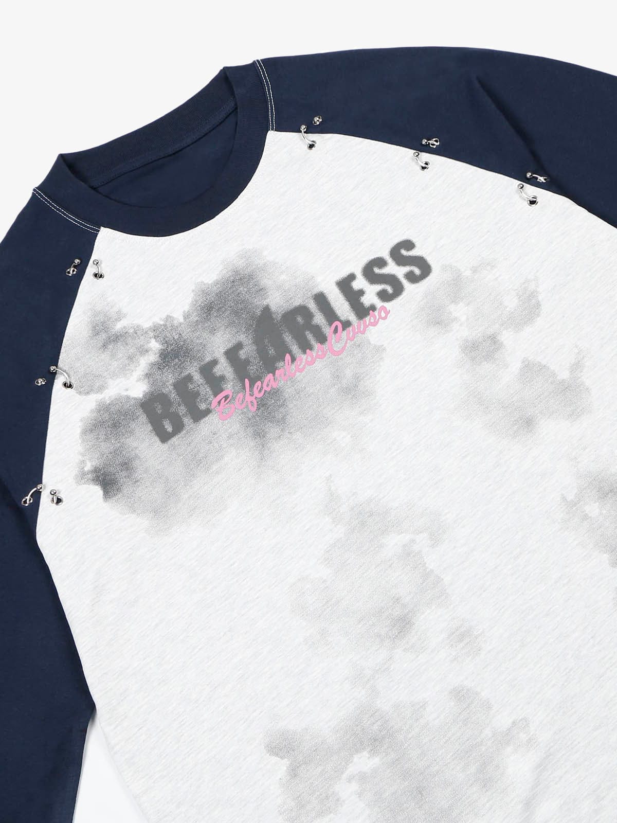 Long Sleeve Splatter Studded