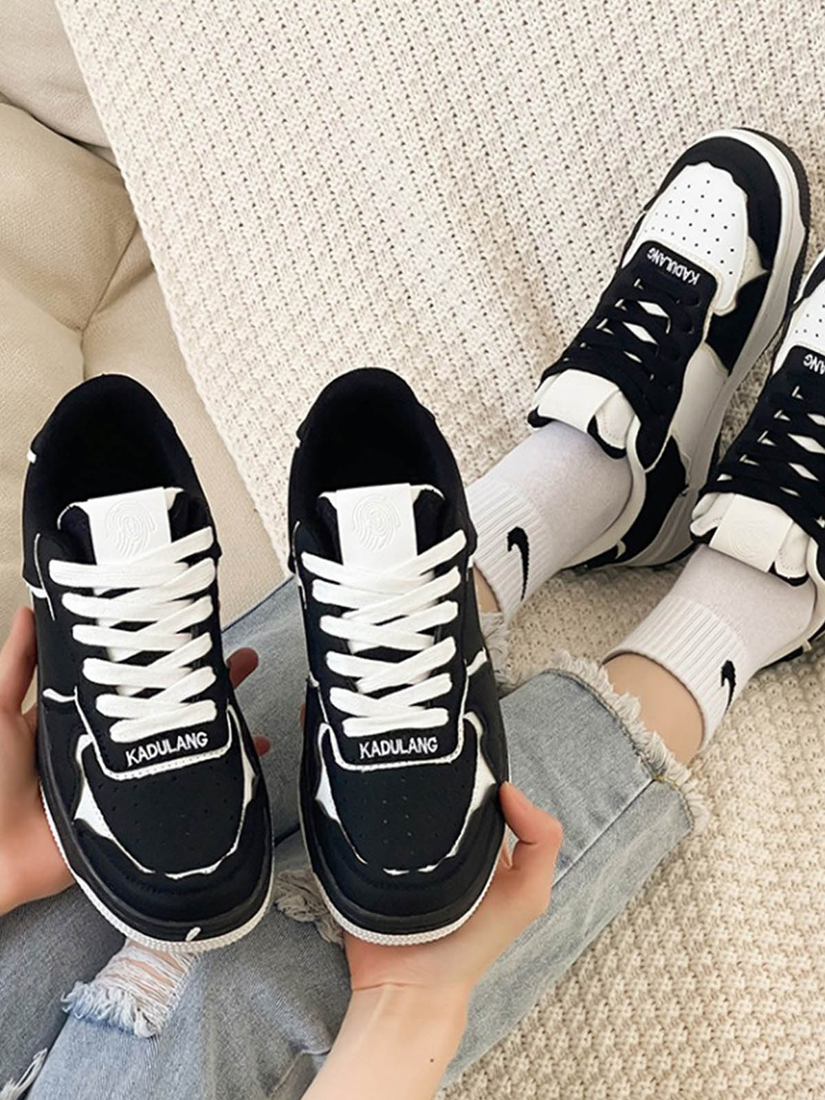 Sneakers High Street Black