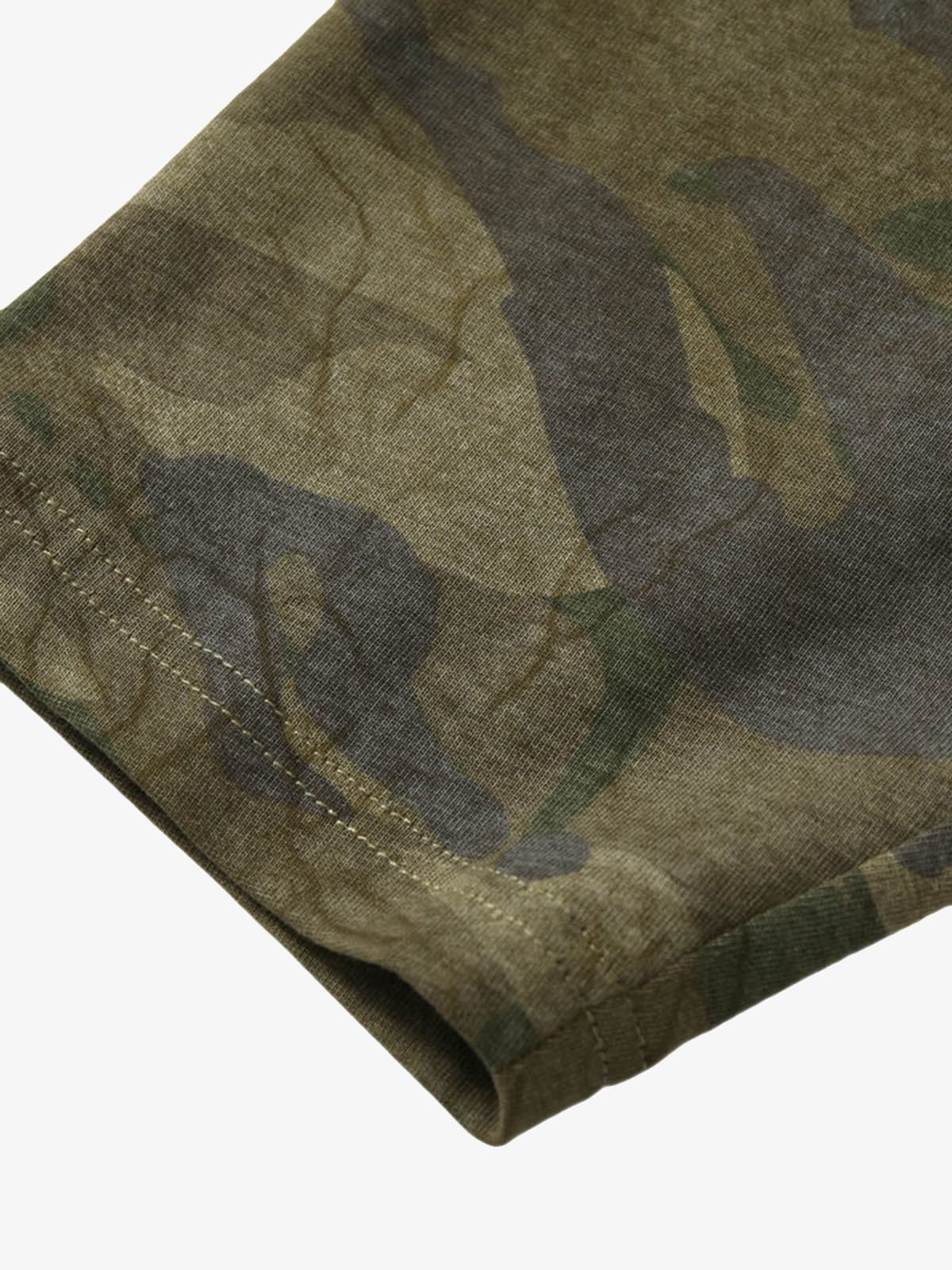 Long Sleeve Camo Splice