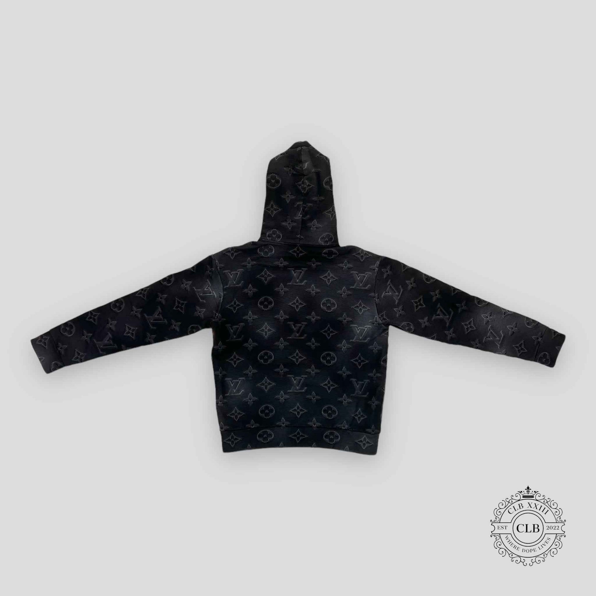 LOUIS VUITTON 2054 3D MONOGRAM HOODIE - GREY