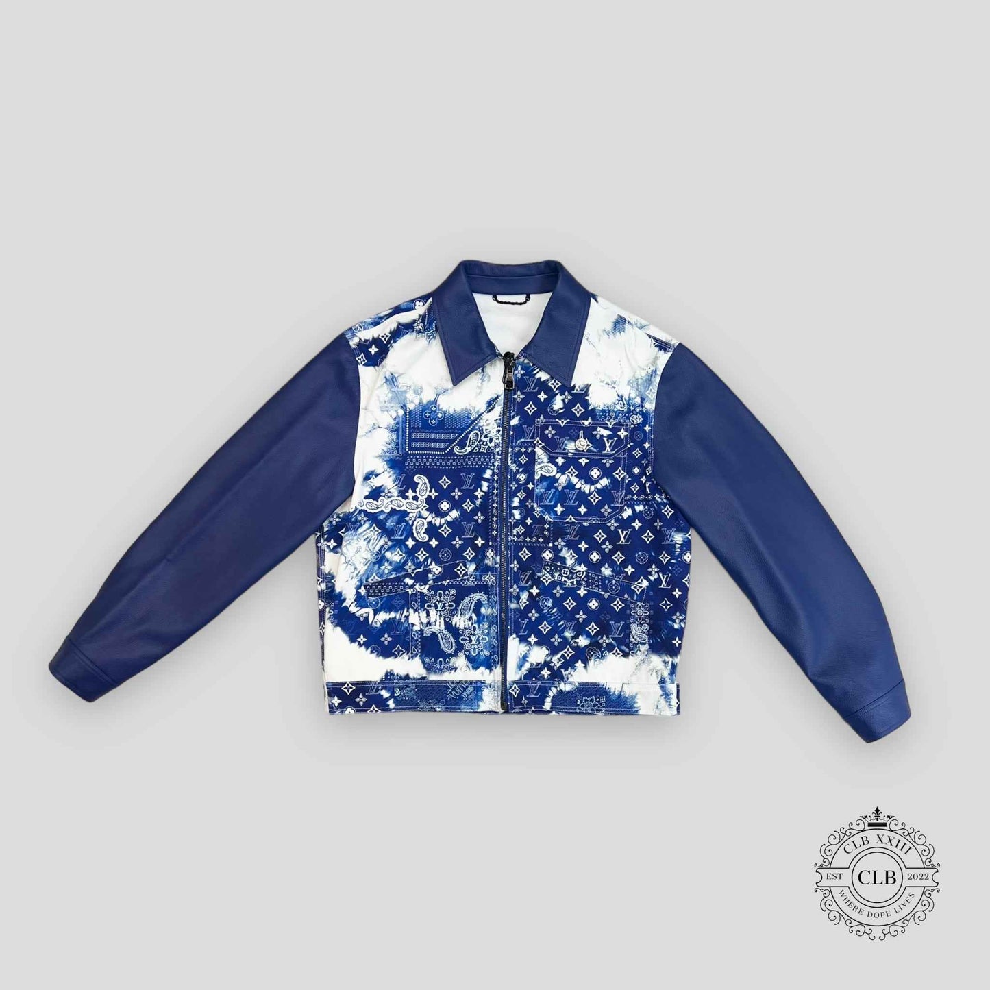 Louis Vuitton Monogram Bandana Jacket in Blue