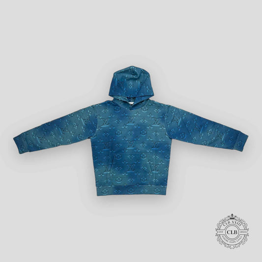 Louis Vuitton 3D Monogram Hoodie in Blue