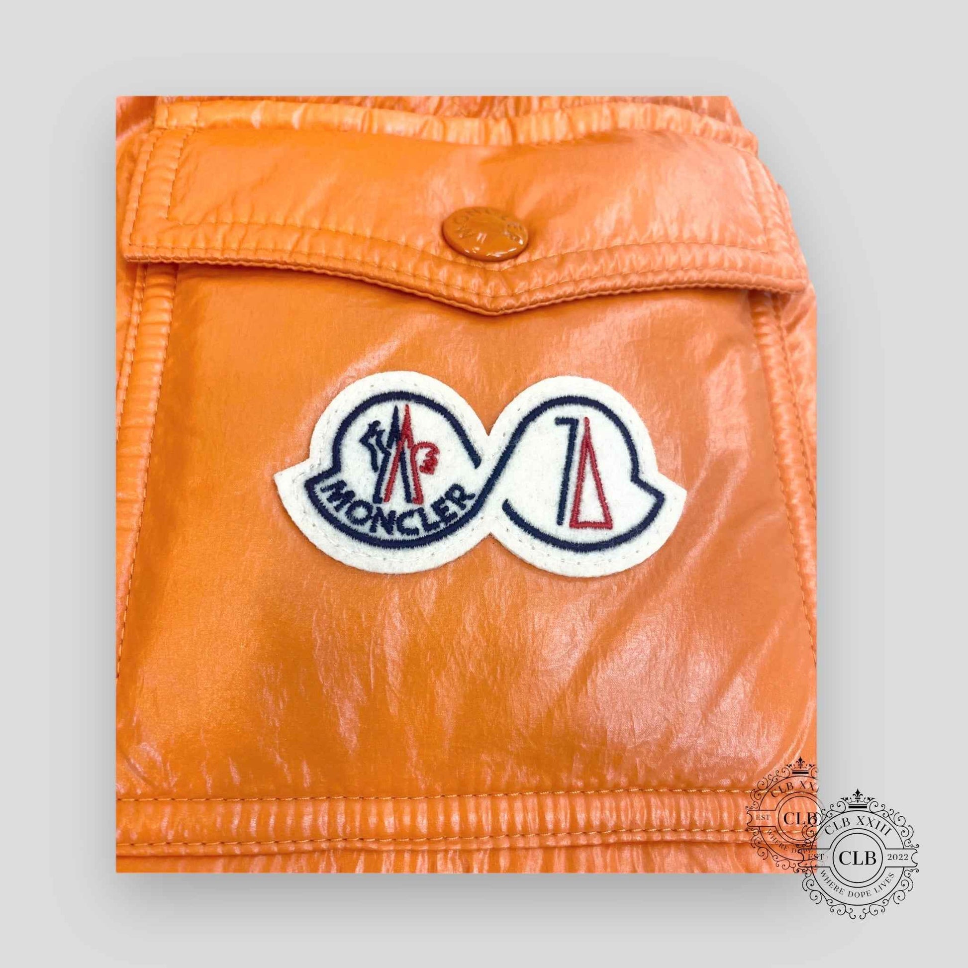 MONCLER MAYA 70 PUFFER COAT - ORANGE