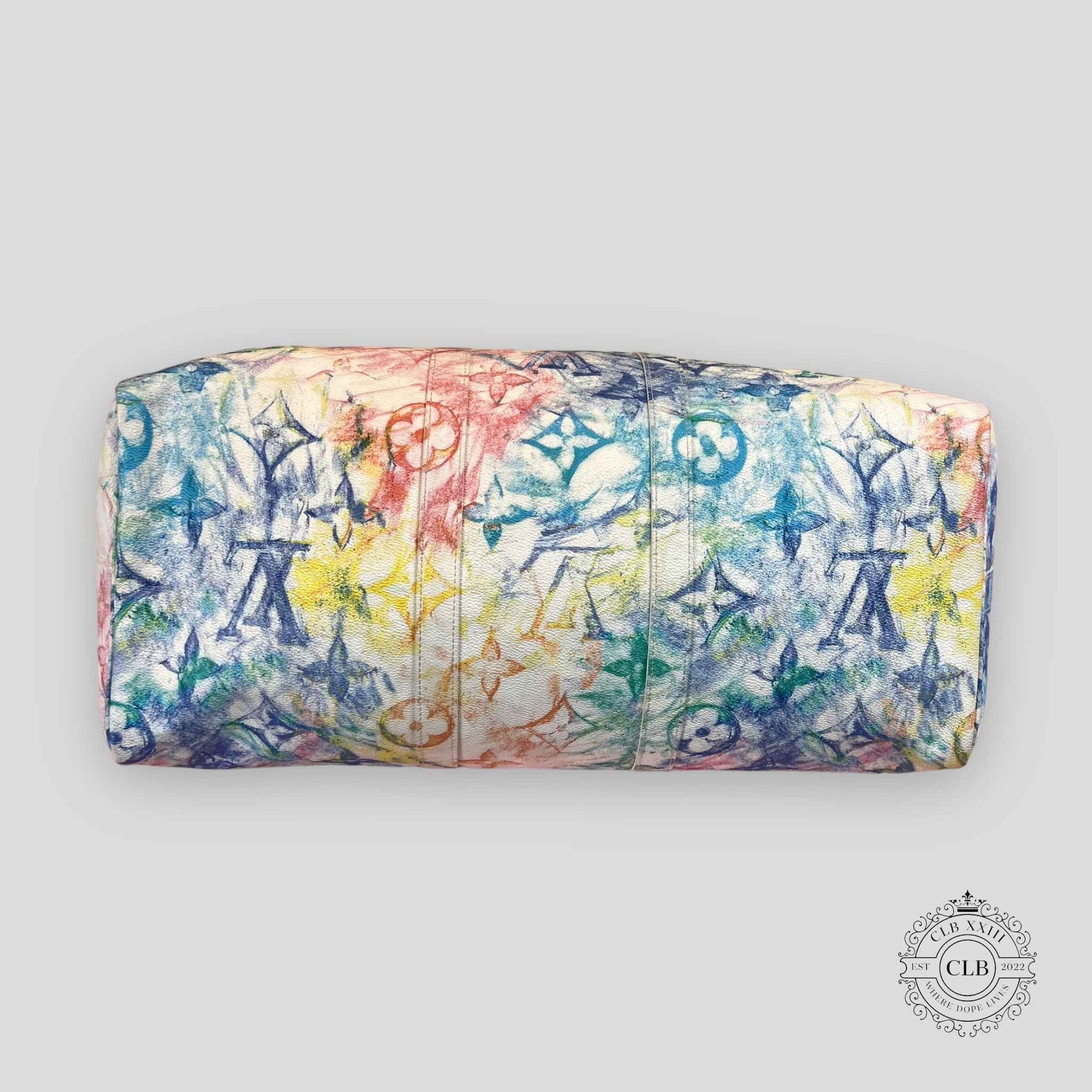 LOUIS VUITTON PASTEL MONOGRAM KEEPALL 50