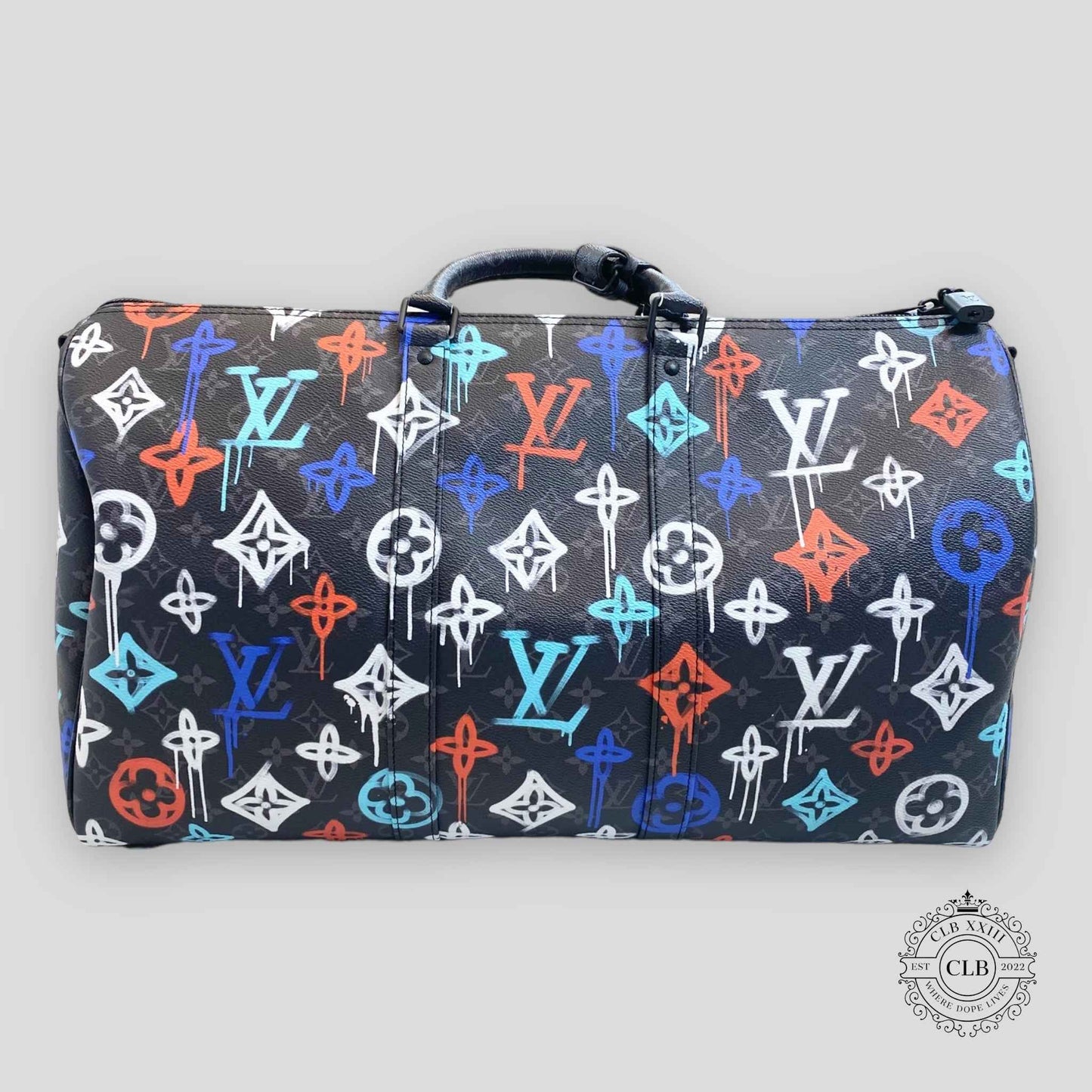 LOUIS VUITTON KEEPALL BANDOULIÈRE 50 - GRAFFITI MONOGRAM