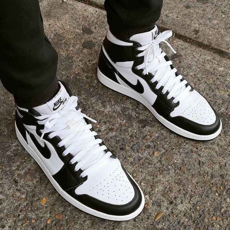 Custom Air Jordan 1 Black Retro High Q