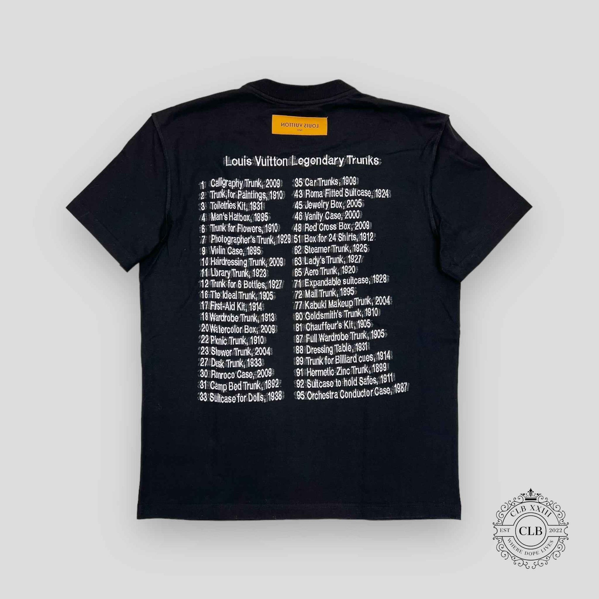 Louis Vuitton Legendary Trunks Tee in Black